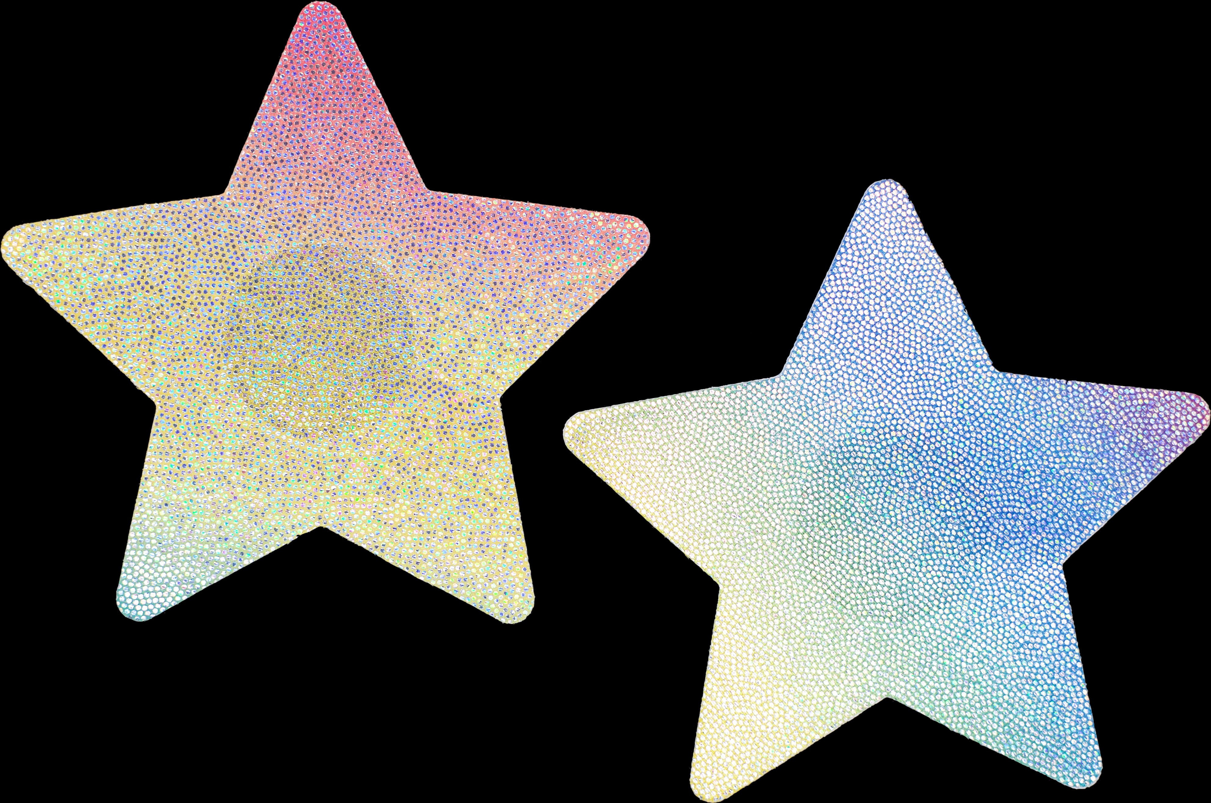 Farverig glimmerstjerner baggrund Wallpapers