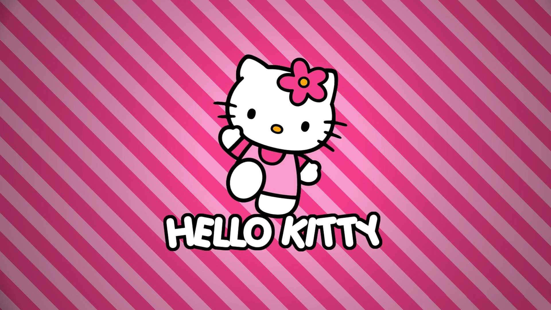 Farverig hilsen fra Sanrio som tapet Wallpapers