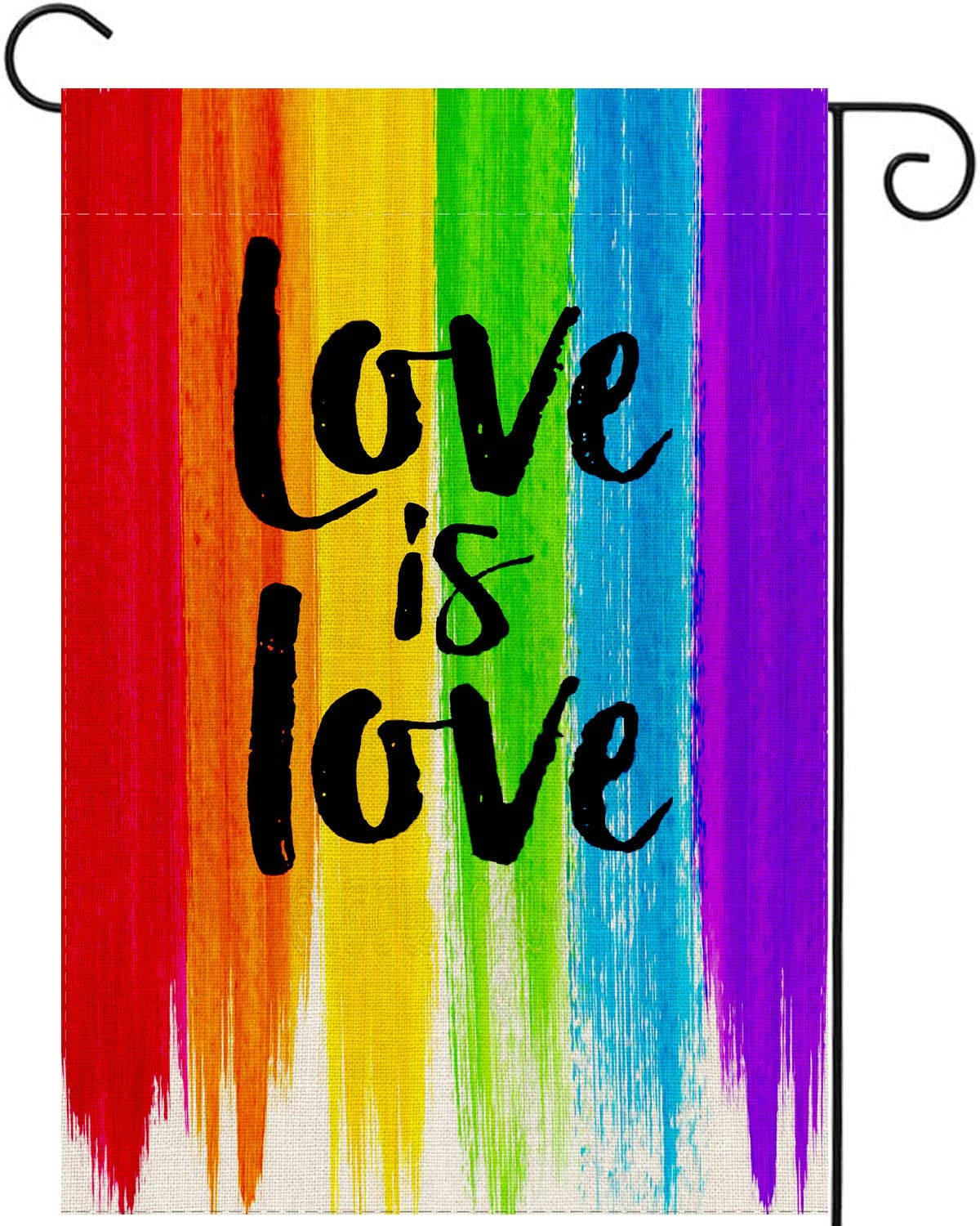 Farverig Love Is Love Kunst Wallpapers