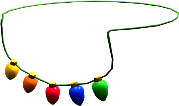 Farverig Roblox-pærehalskæde Wallpapers