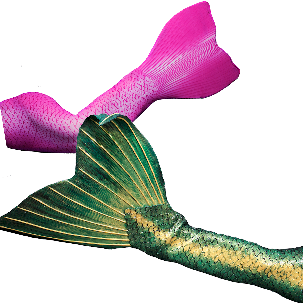 Farverige havfrueshaler grafik Wallpapers