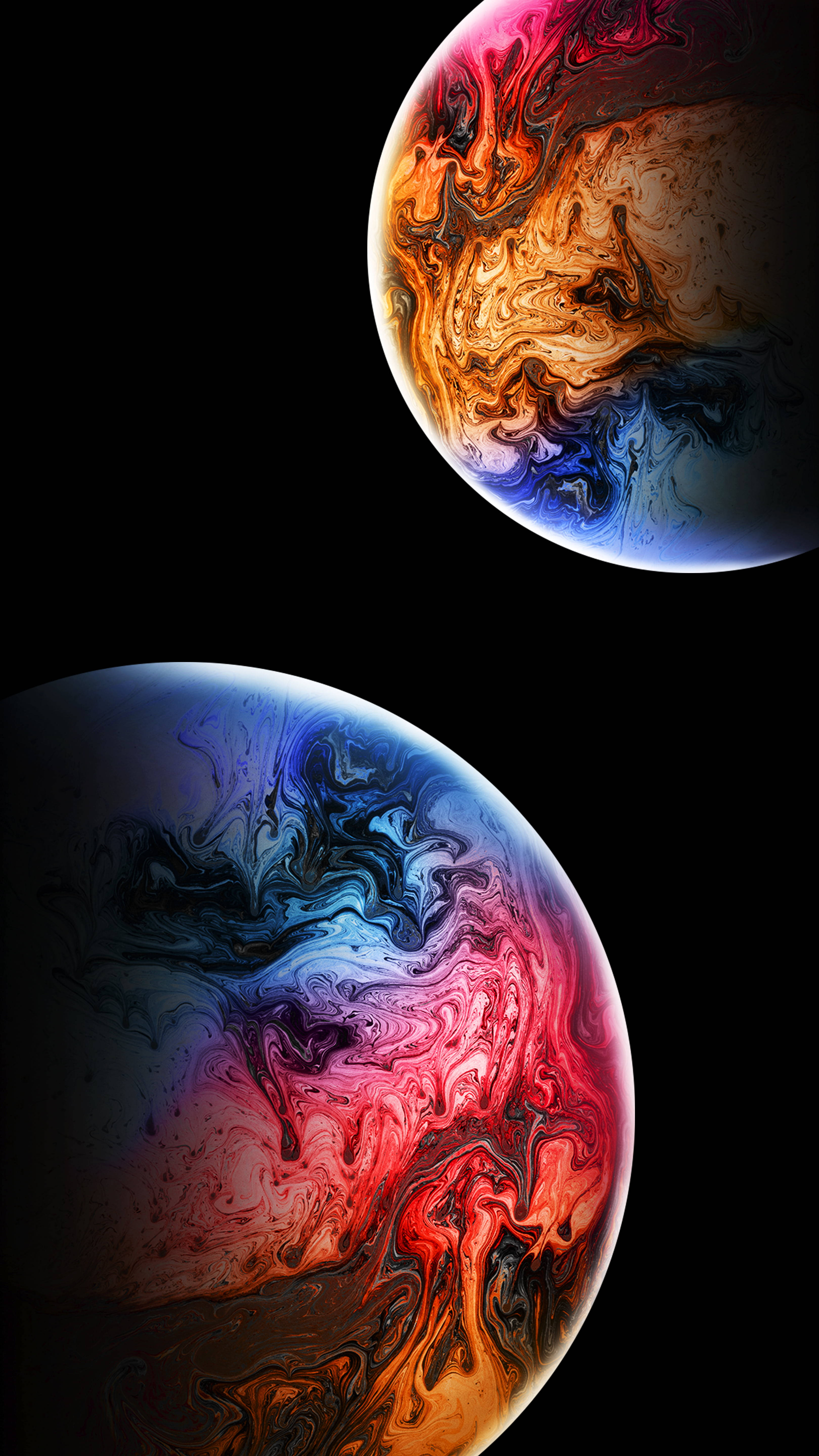 Farverige Planeter 8K Telefon Wallpapers