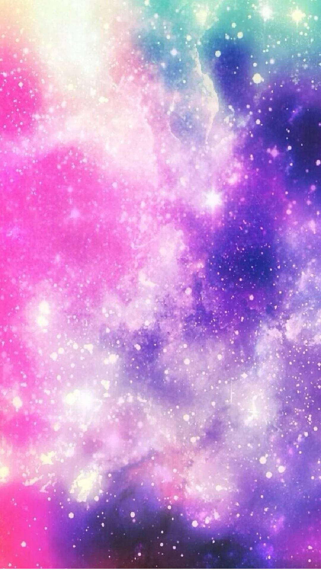 Farverige stjerner i et sødt univers Wallpapers