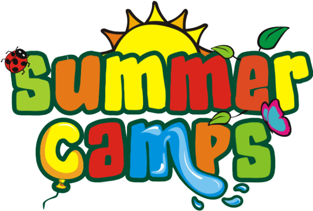 Farverigt sommerlejrslogo Wallpapers
