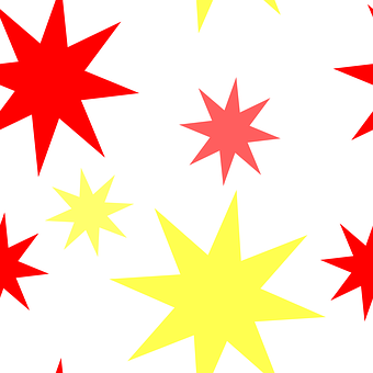 Farverigt Stjernemønster Baggrund Wallpapers
