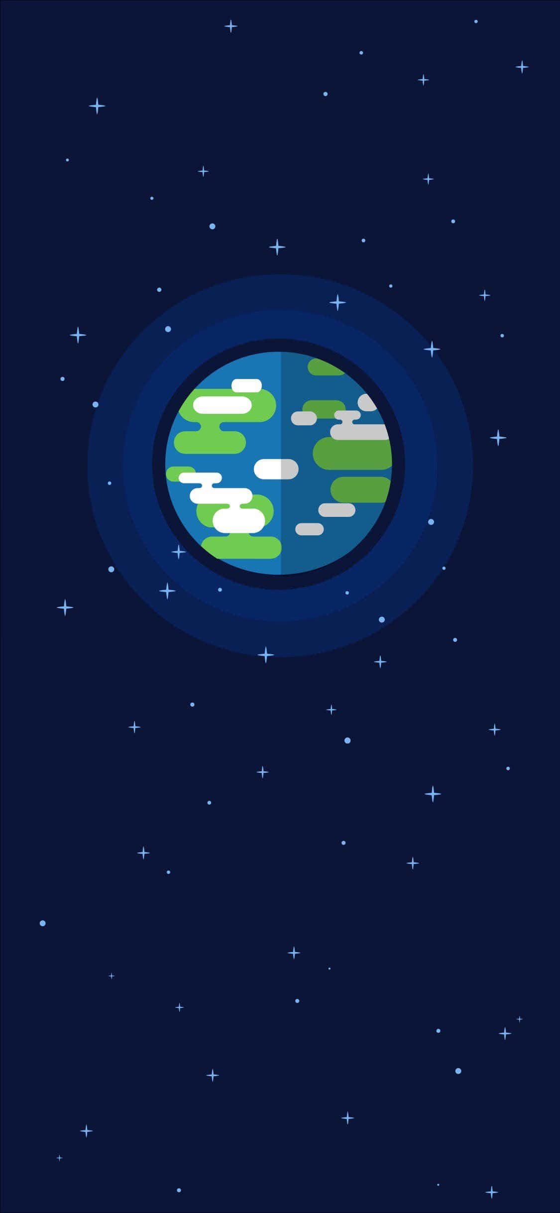Farverigt tegneserie-univers fra Kurzgesagt Wallpapers