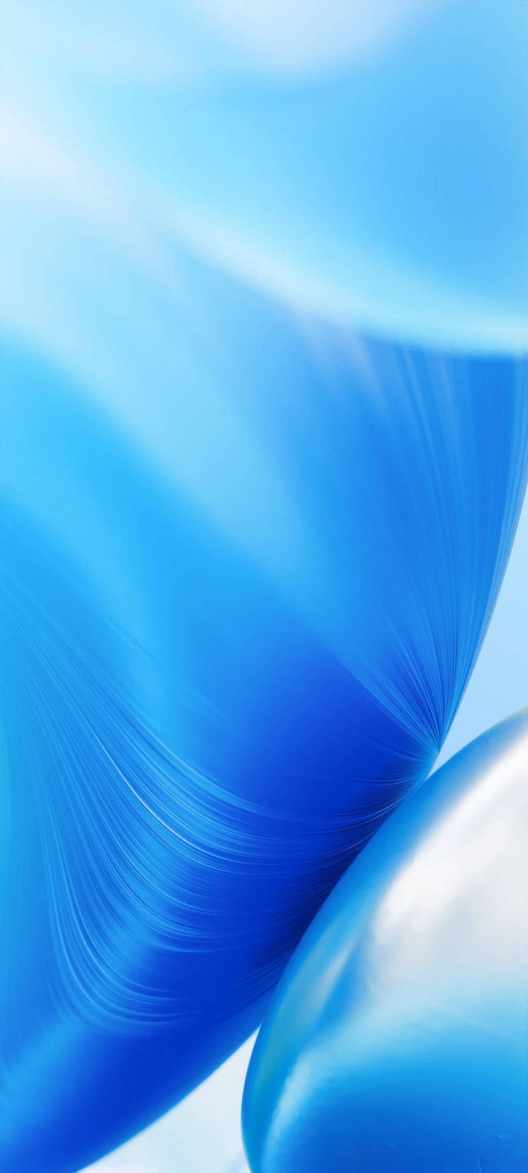 Fascinerende elektrisk blå skærm fra OnePlus Nord Wallpapers