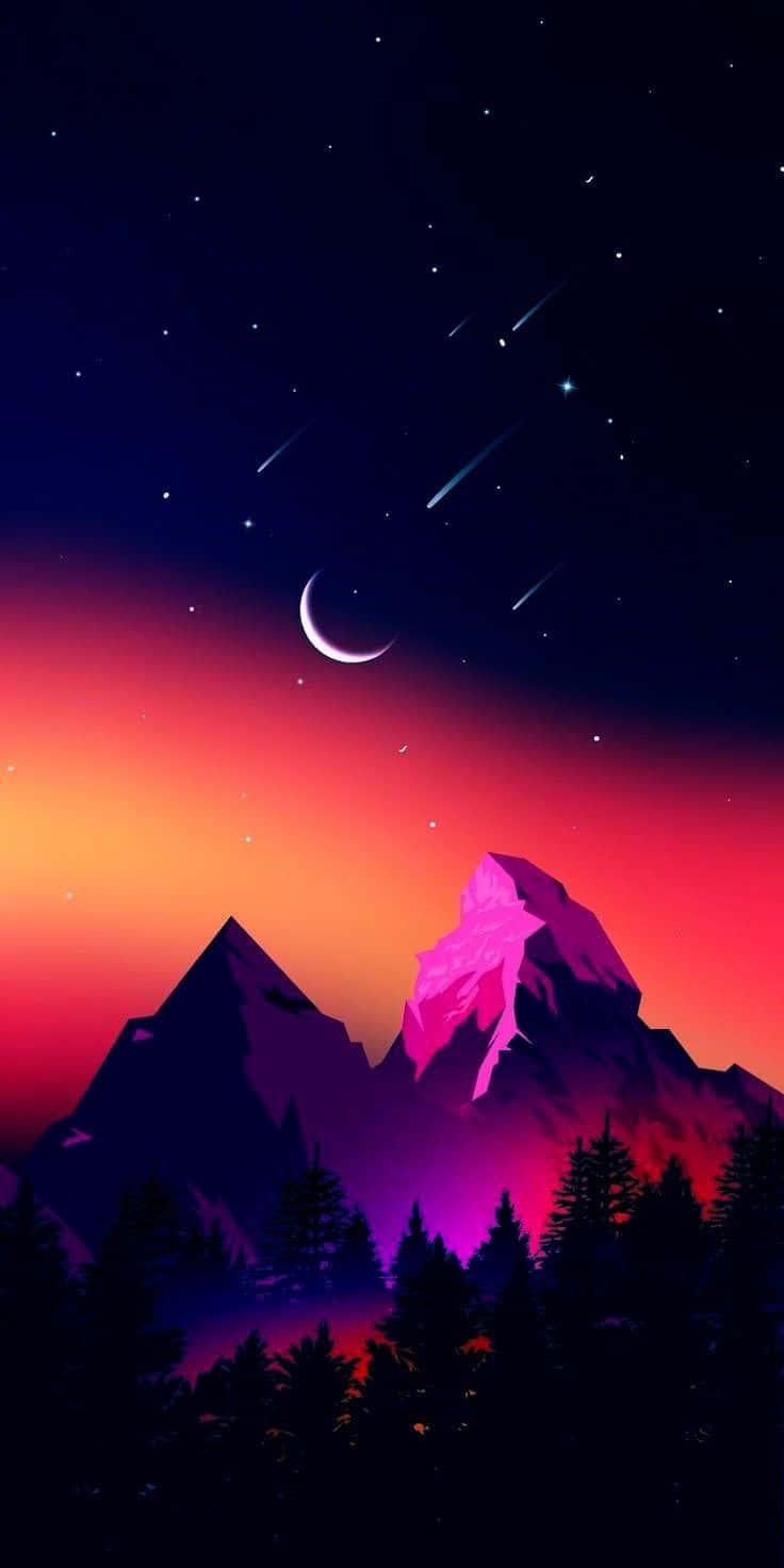 Fascinerende Gradient - Pixel 3 OLED Baggrund Wallpapers