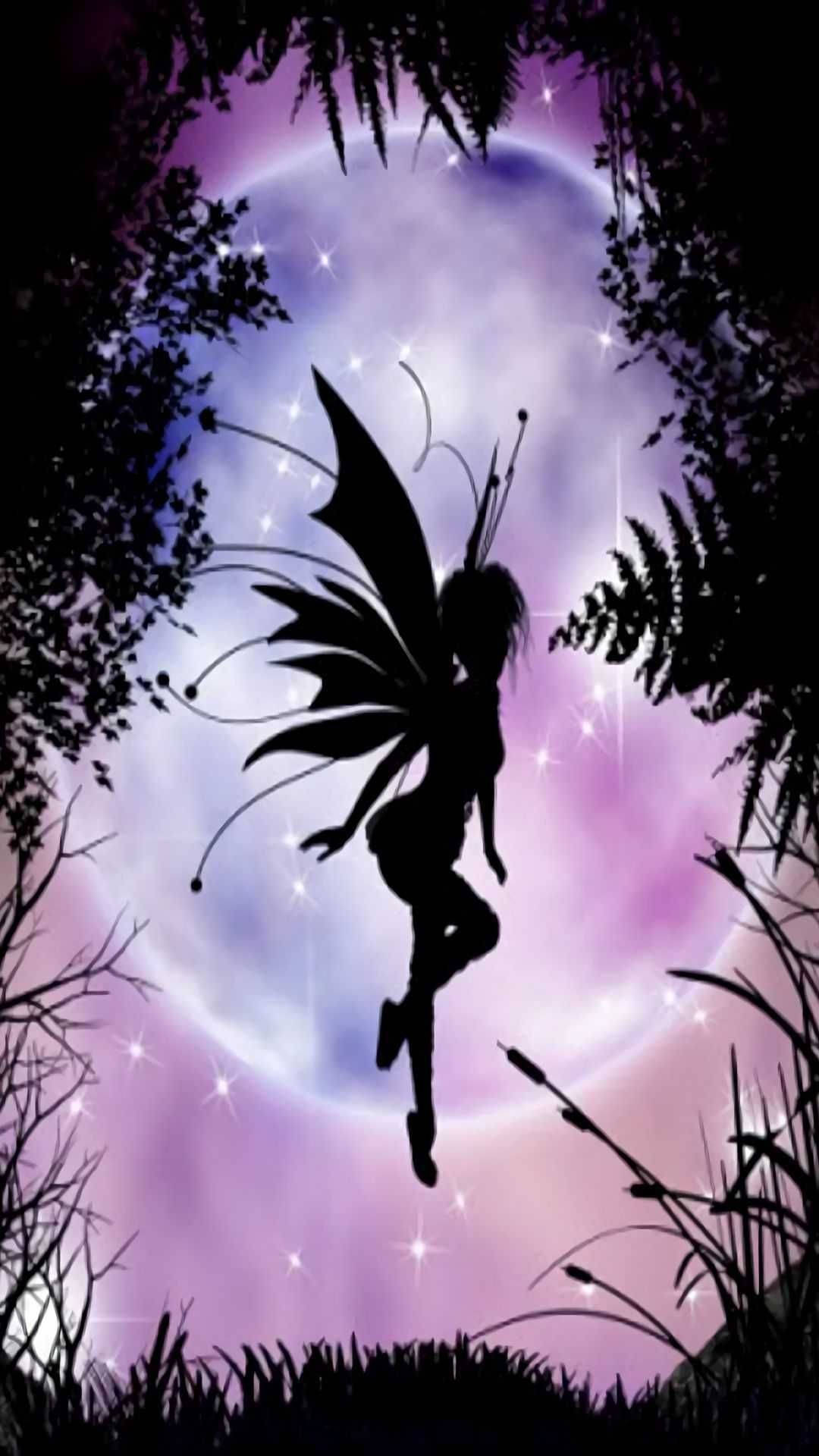 Fe-æstetisk silhuet Wallpapers