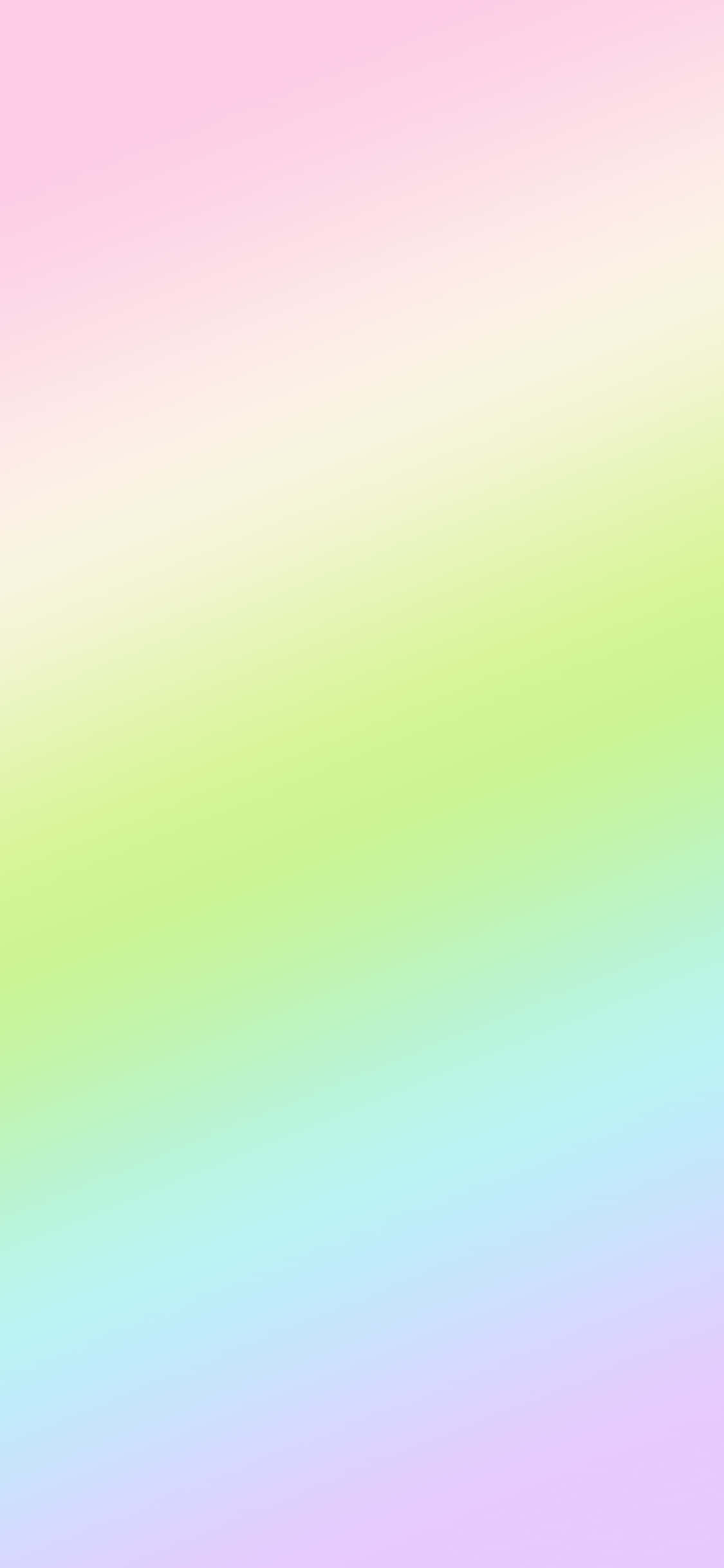 Fejr dig selv med denne pastelregnbue-iPhone! Wallpapers