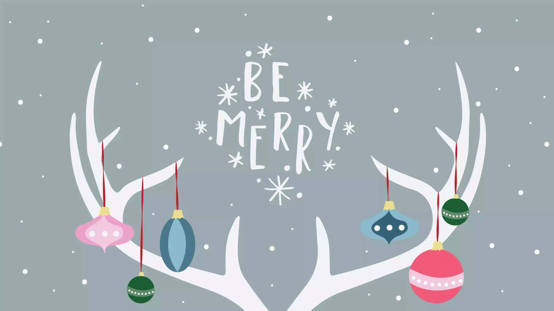 Fejr højtiden med denne søde julebaggrund Wallpapers