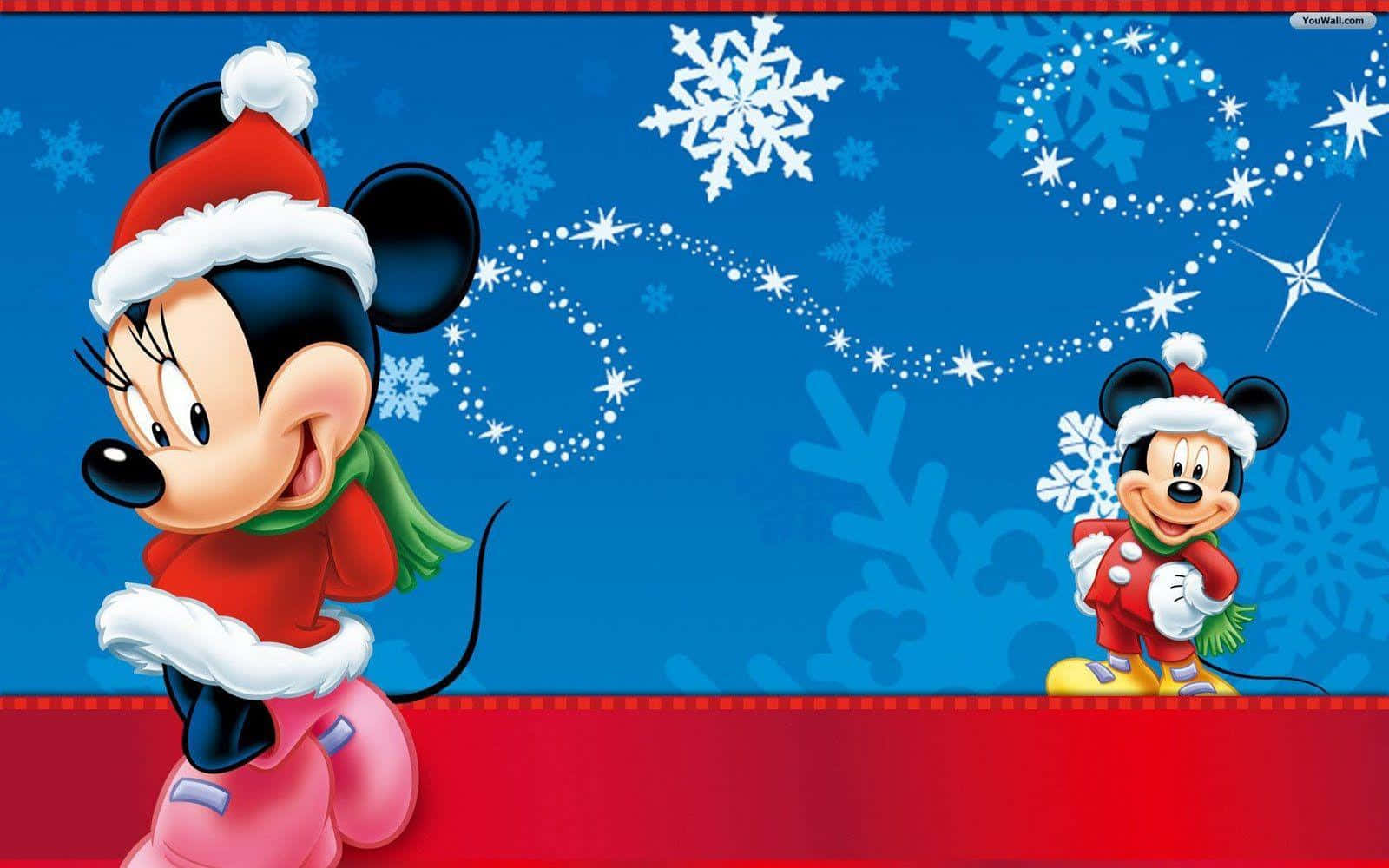 Fejr højtiderne med dine yndlings Disney-figurer Wallpapers