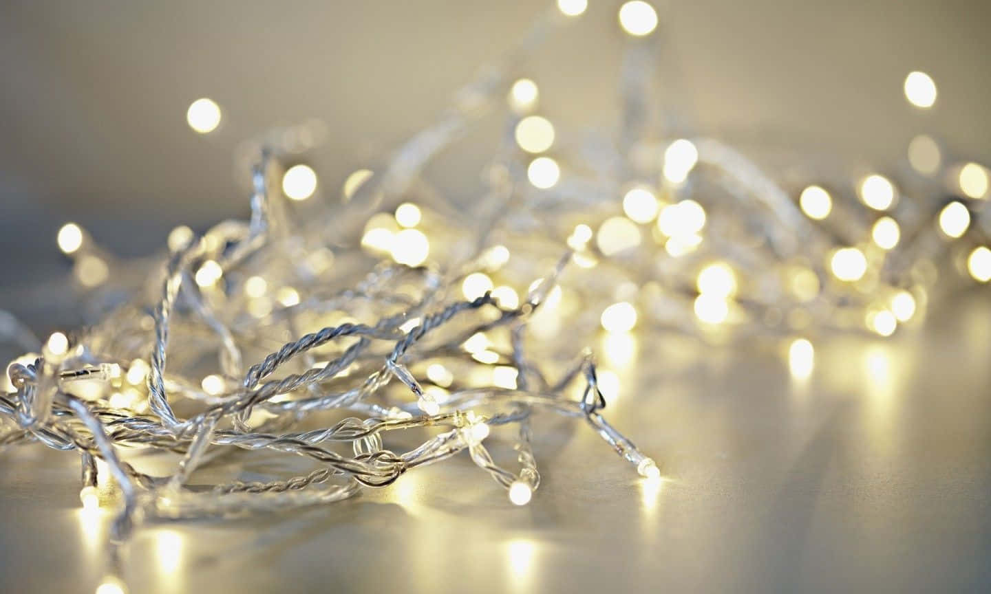 Fejr højtiden med farverige julelys Wallpapers