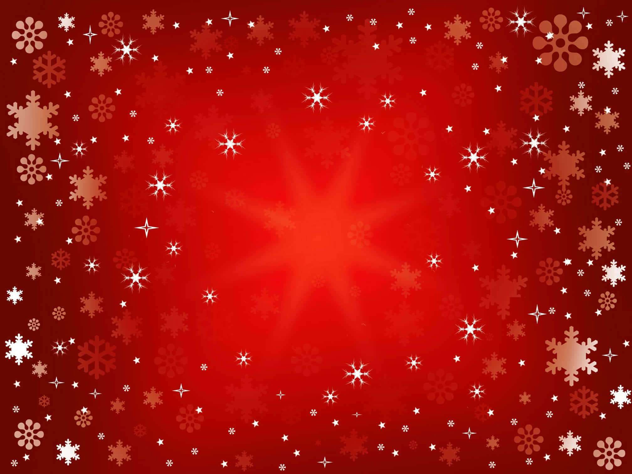 Fejr højtiden med levende røde julepynt Wallpapers
