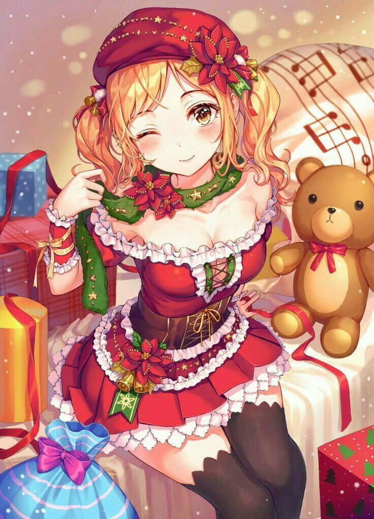 Fejr julen med dine yndlingsanimefigurer! Wallpapers