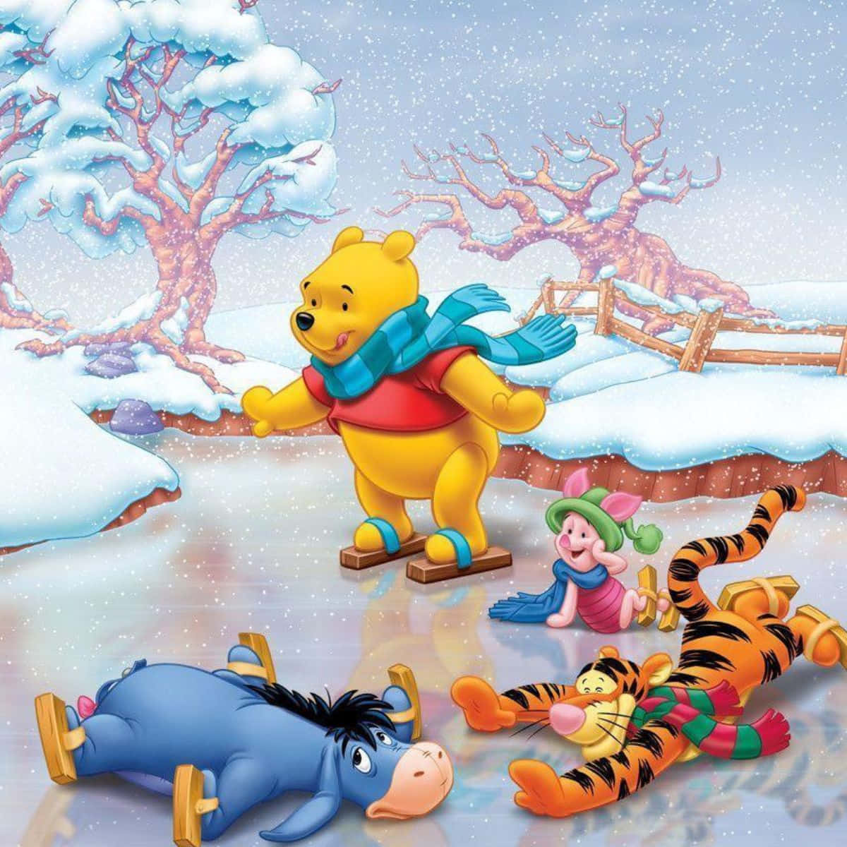 Fejr julens magi med Disney Wallpapers