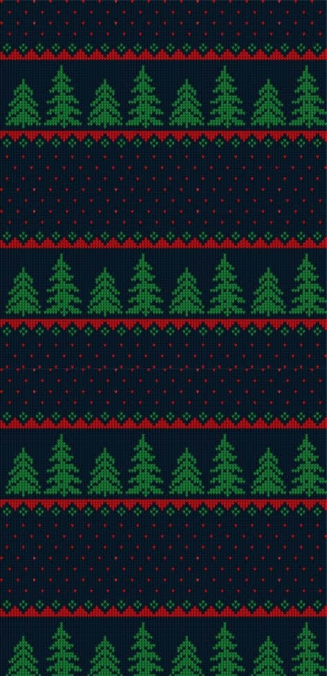 Fejr julestemningen i en smuk rød nuance Wallpapers