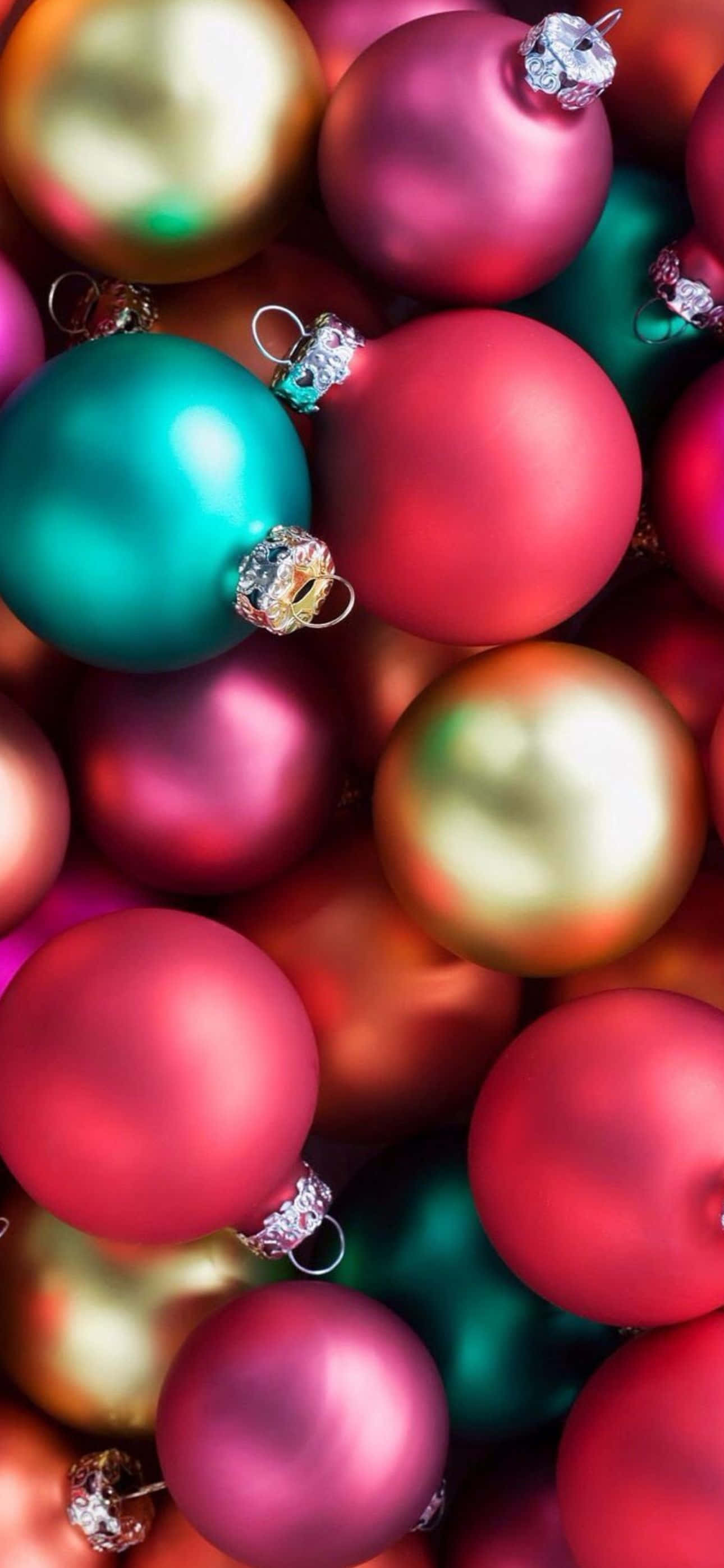 Fejr juletiden med denne glade festlige iPhone-baggrund Wallpapers