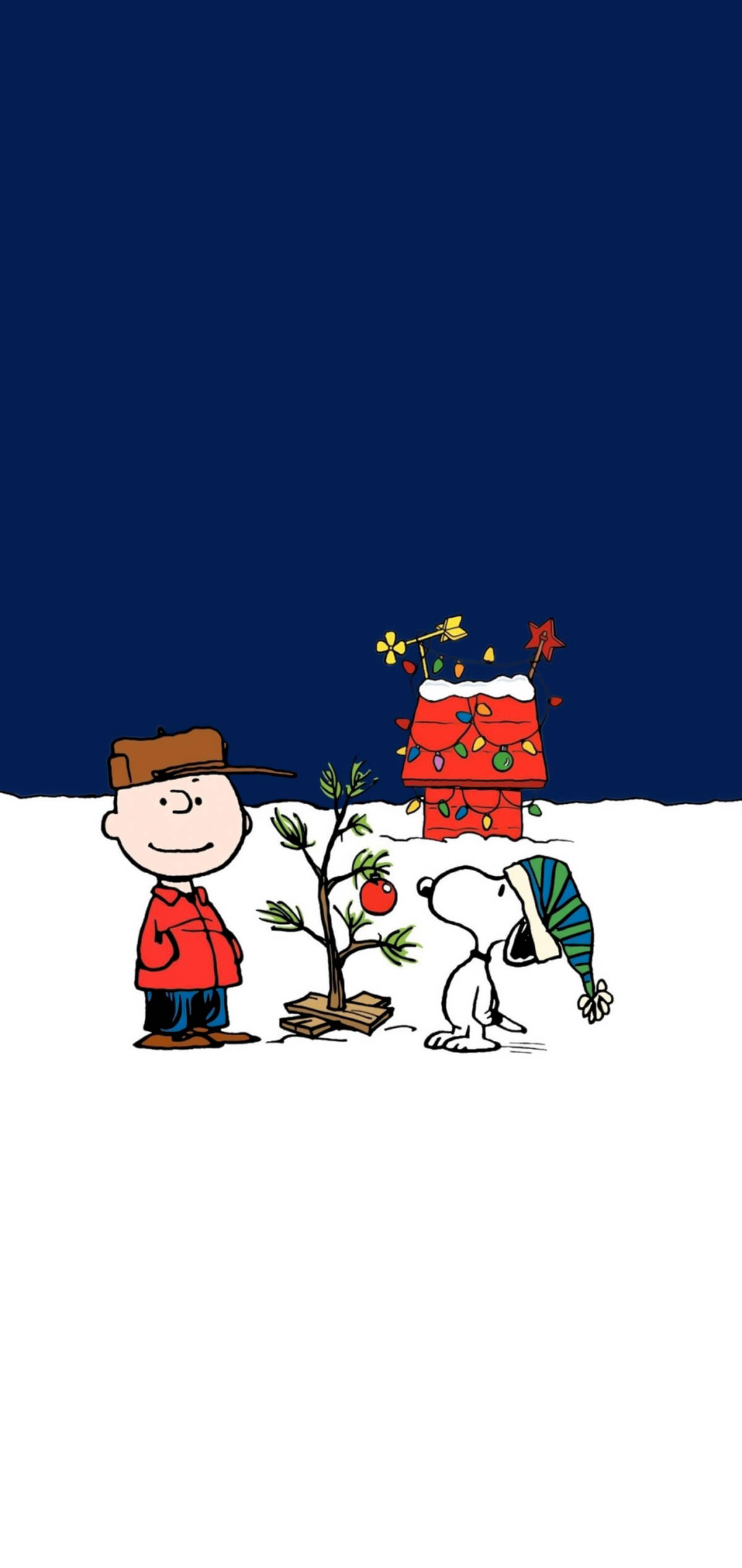 Fejr juletiden med Snoopy Wallpapers