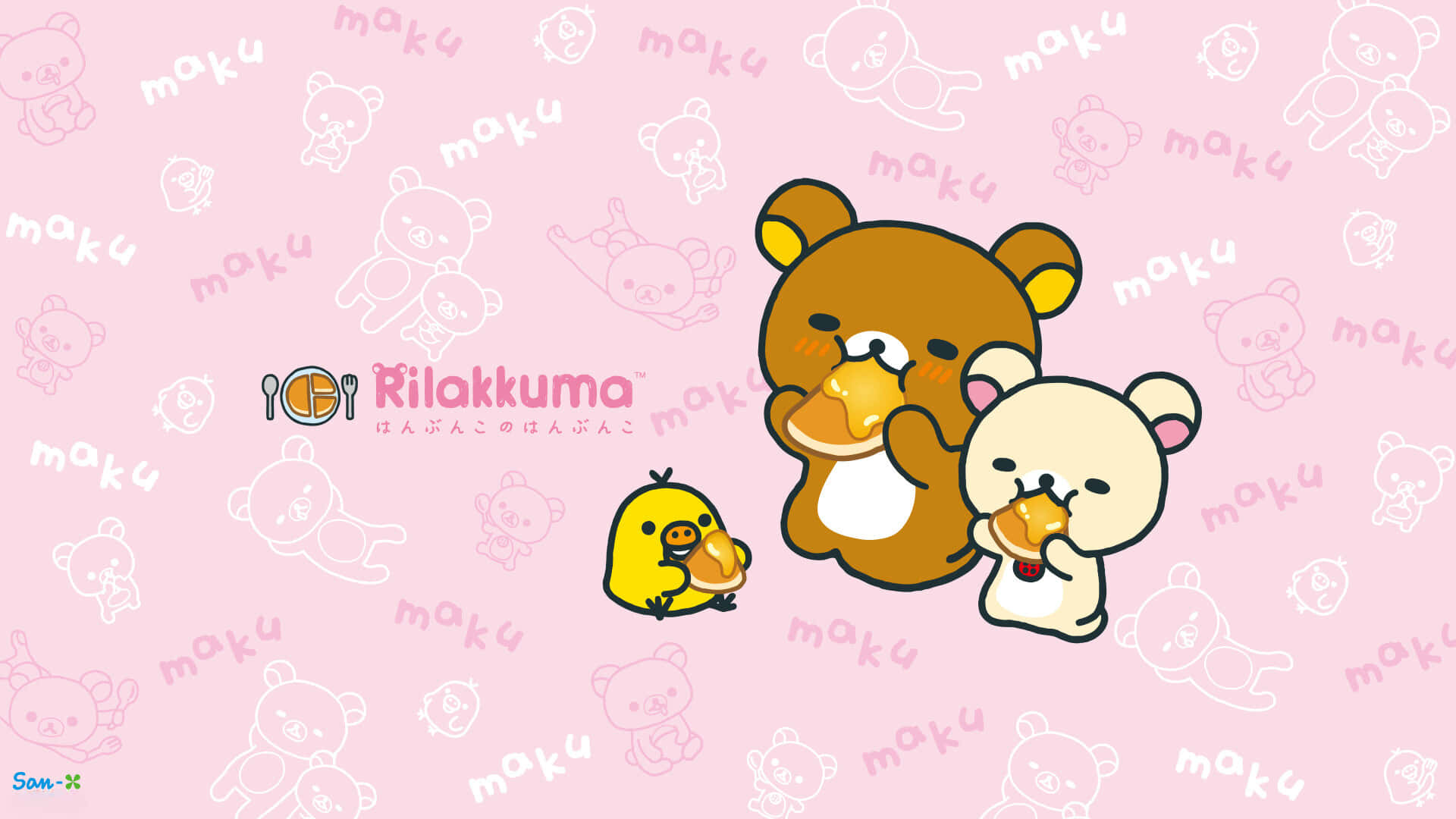 Fejr klassiske Sanrio-figurer, altid smilende og søde! Wallpapers