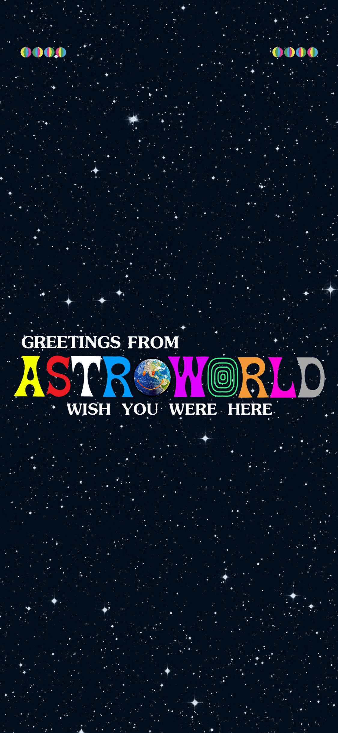 Fejr udgivelsen af Travis Scotts Astroworld med denne festlige iPhone-baggrund Wallpapers