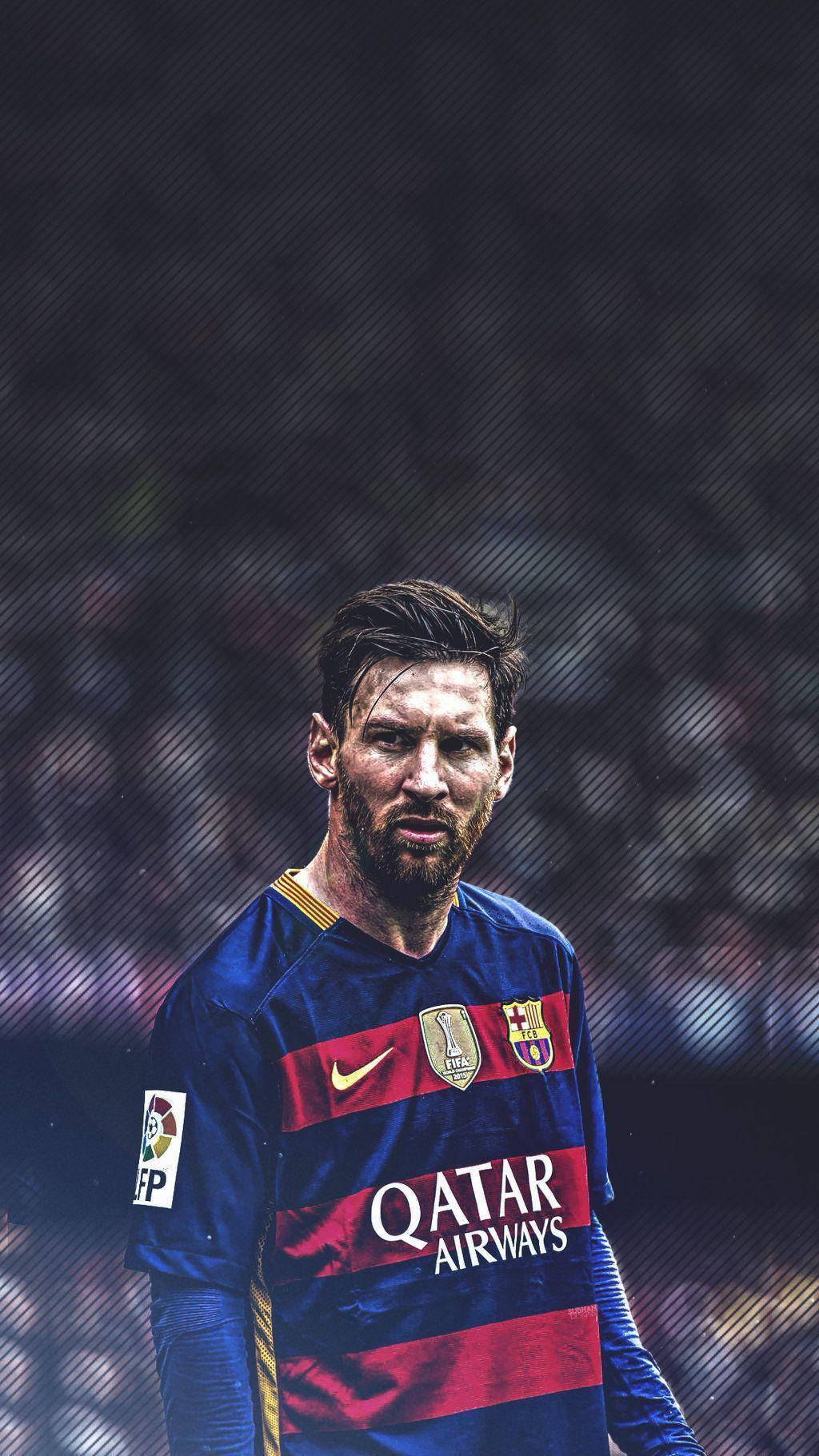 Fejring af Lionel Messis sejr som FIFA-verdensmester i 2015 Wallpapers