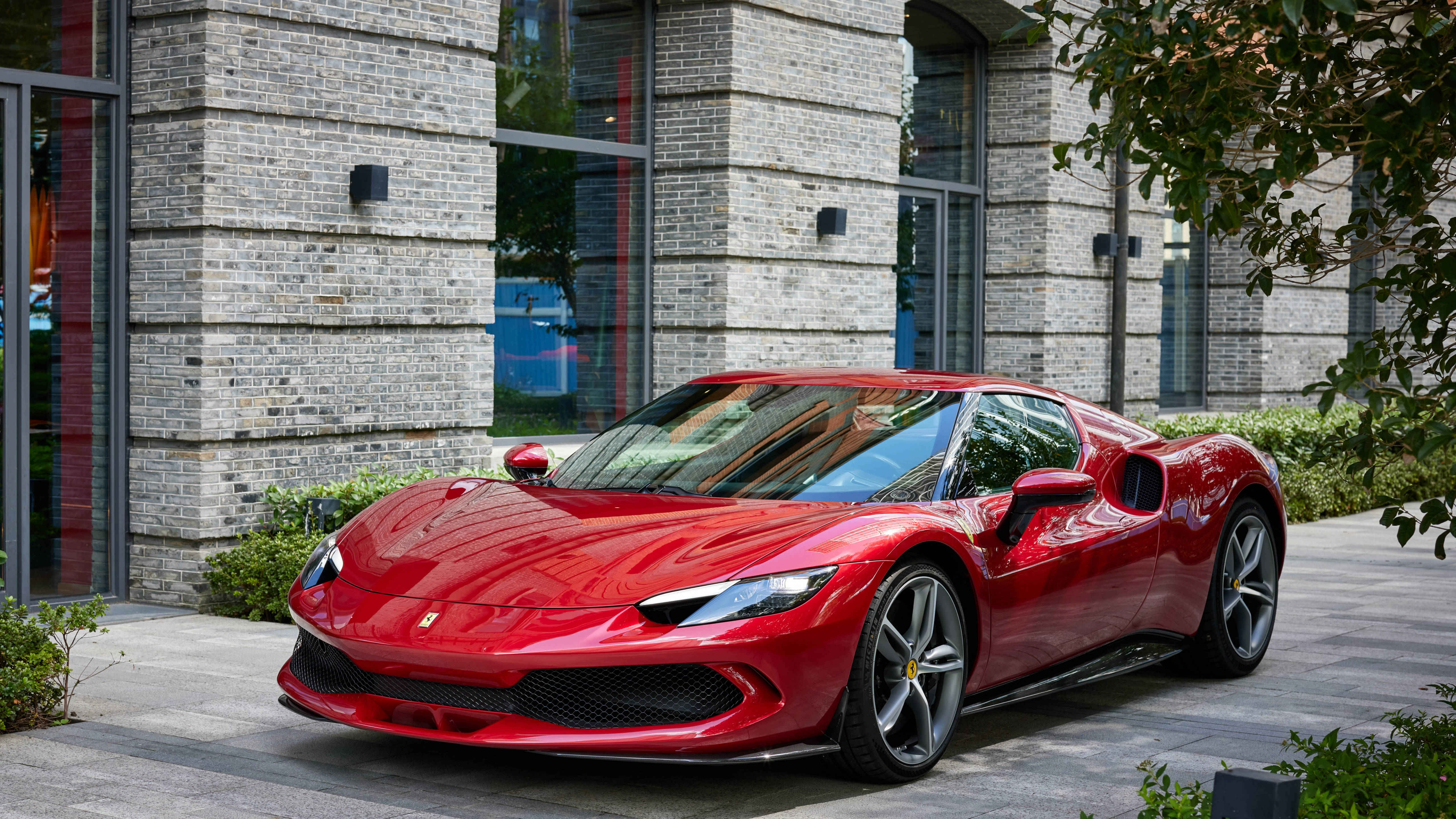 Ferrari 296 GTB 4K Laptop Bil Wallpapers