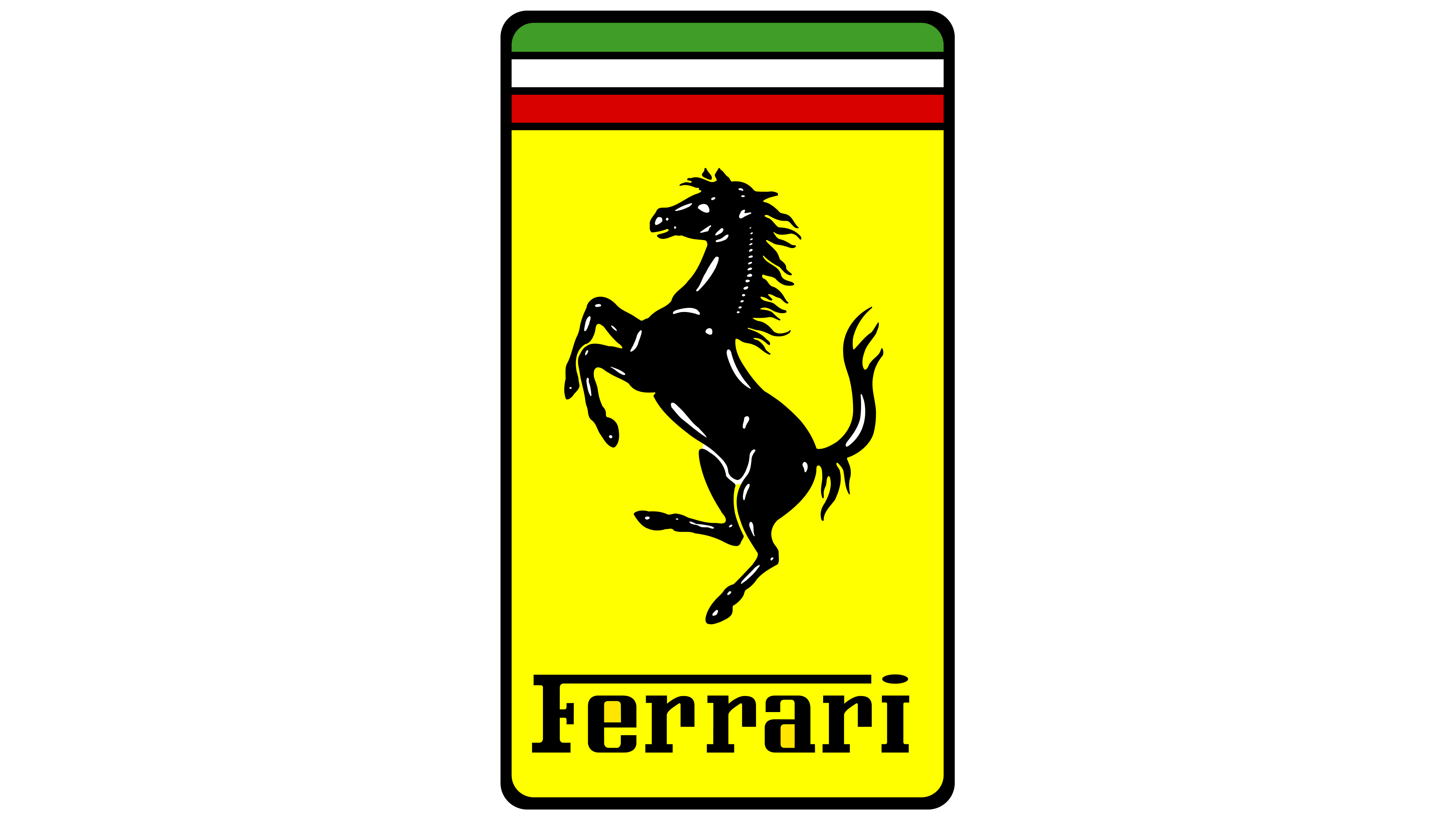 Ferrari Logo med Stejende Hest Wallpapers