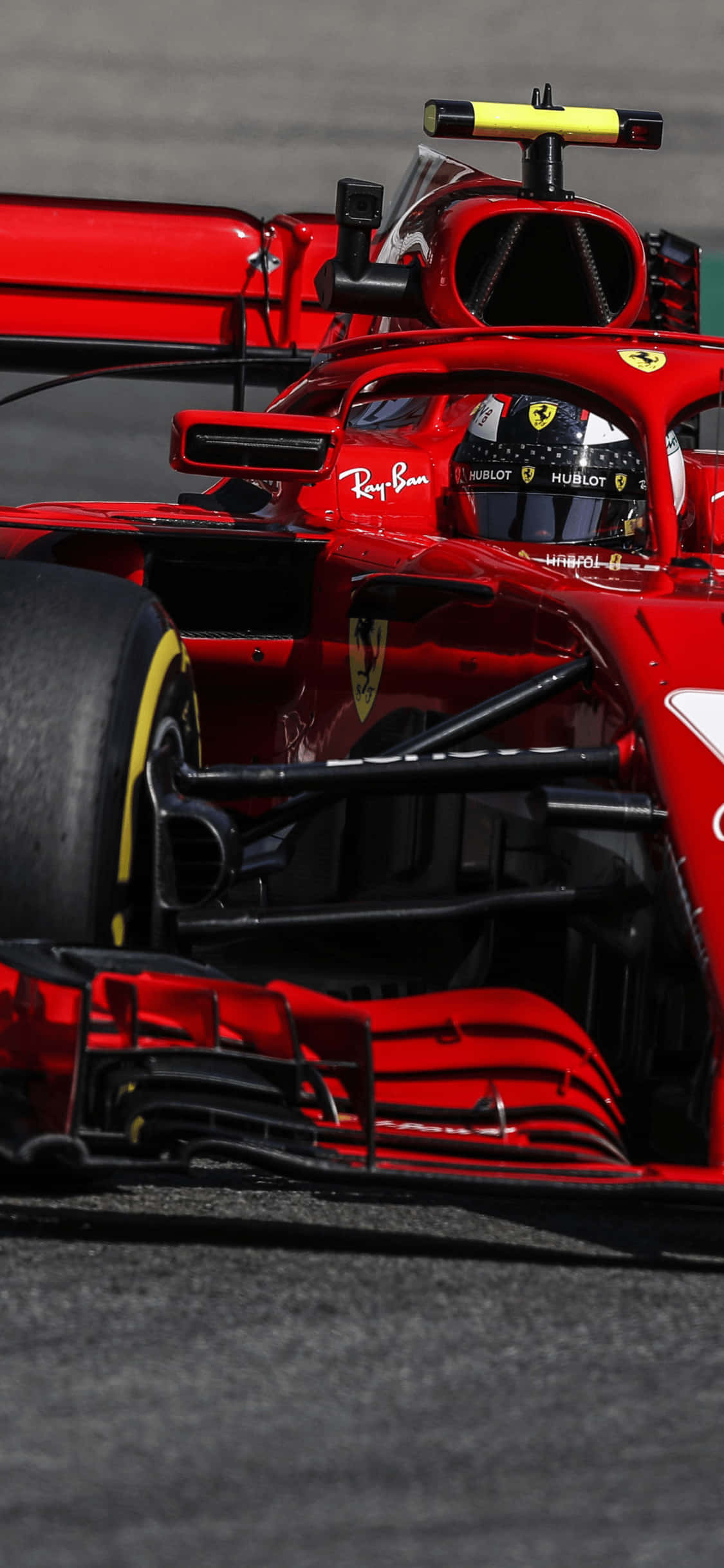 Ferrari SF71H iPhone XS F1 2018 Baggrund Wallpapers
