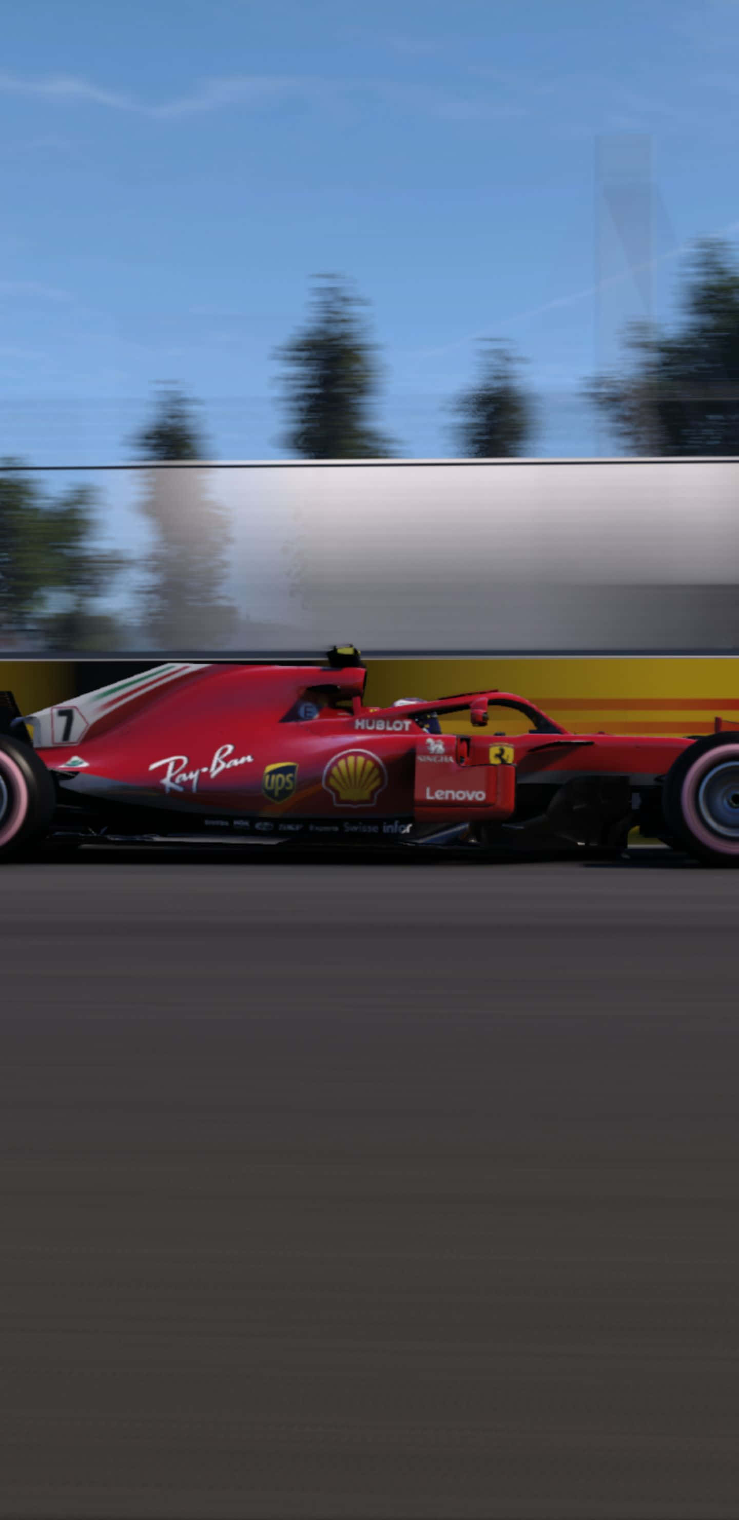 Ferrari SF71H racerbil Pixel 3xl F1 2018 baggrund Wallpapers
