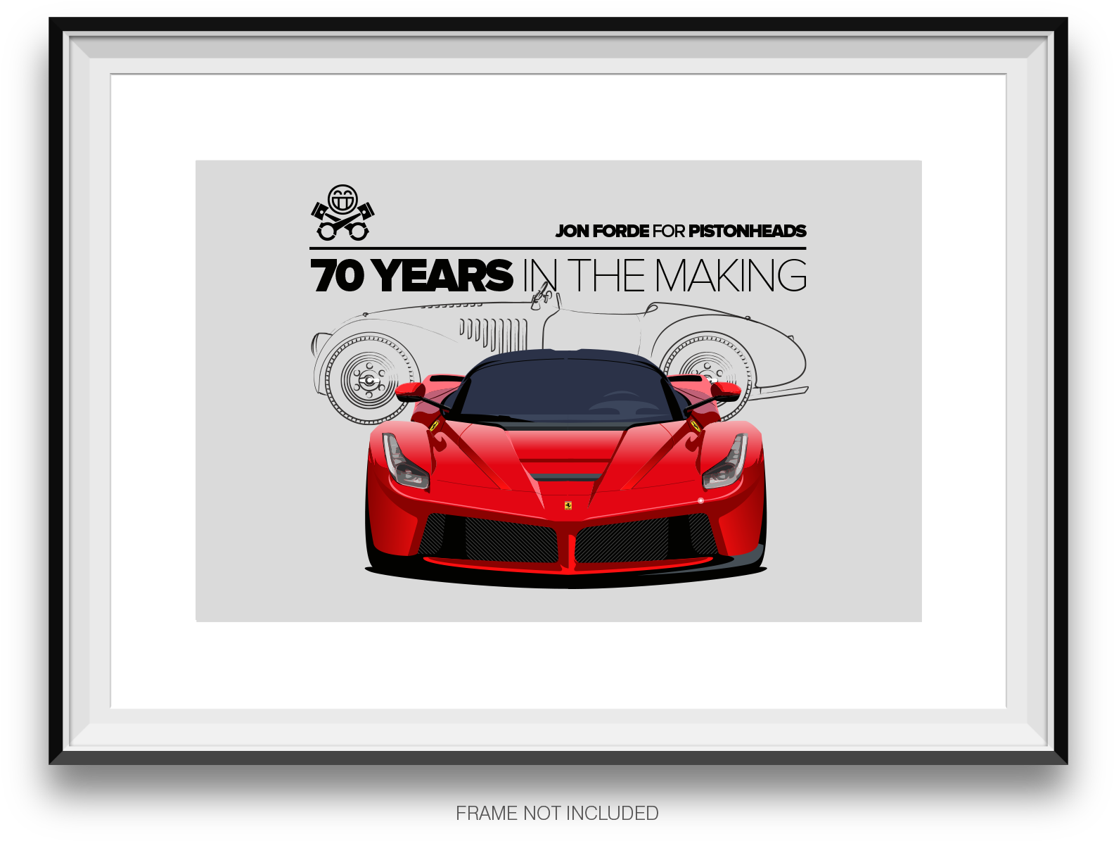 Ferrari70 Years In The Making Kunstværk Wallpapers
