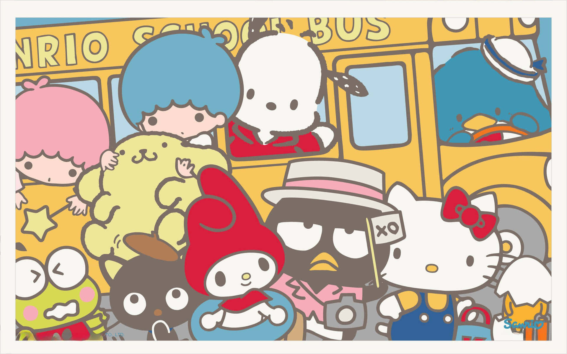 Fest med Sanrio-venner Wallpapers