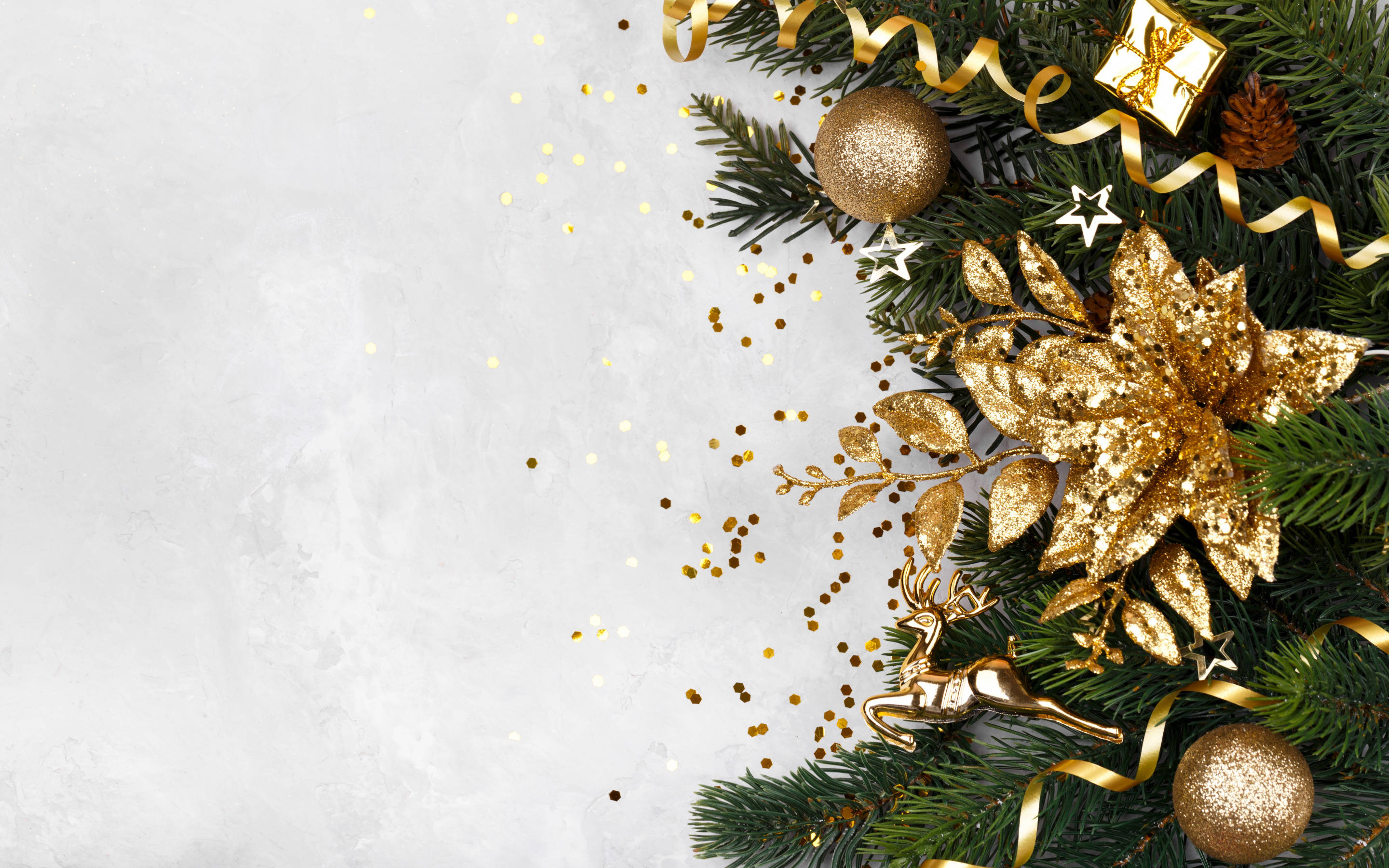 Festlig kølig julebaggrund Wallpapers
