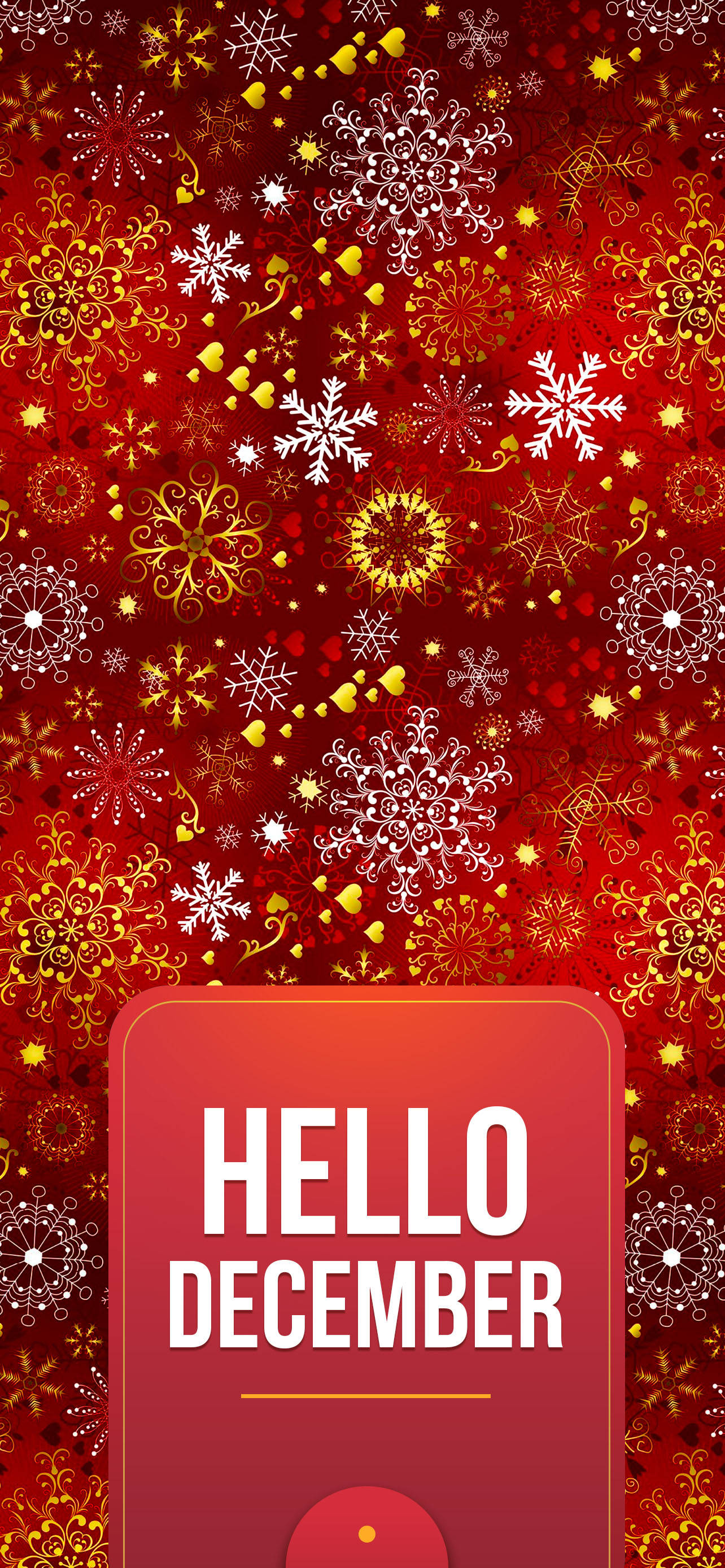 Festlig rød december Wallpapers
