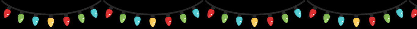 Festligt julelysbanner Wallpapers
