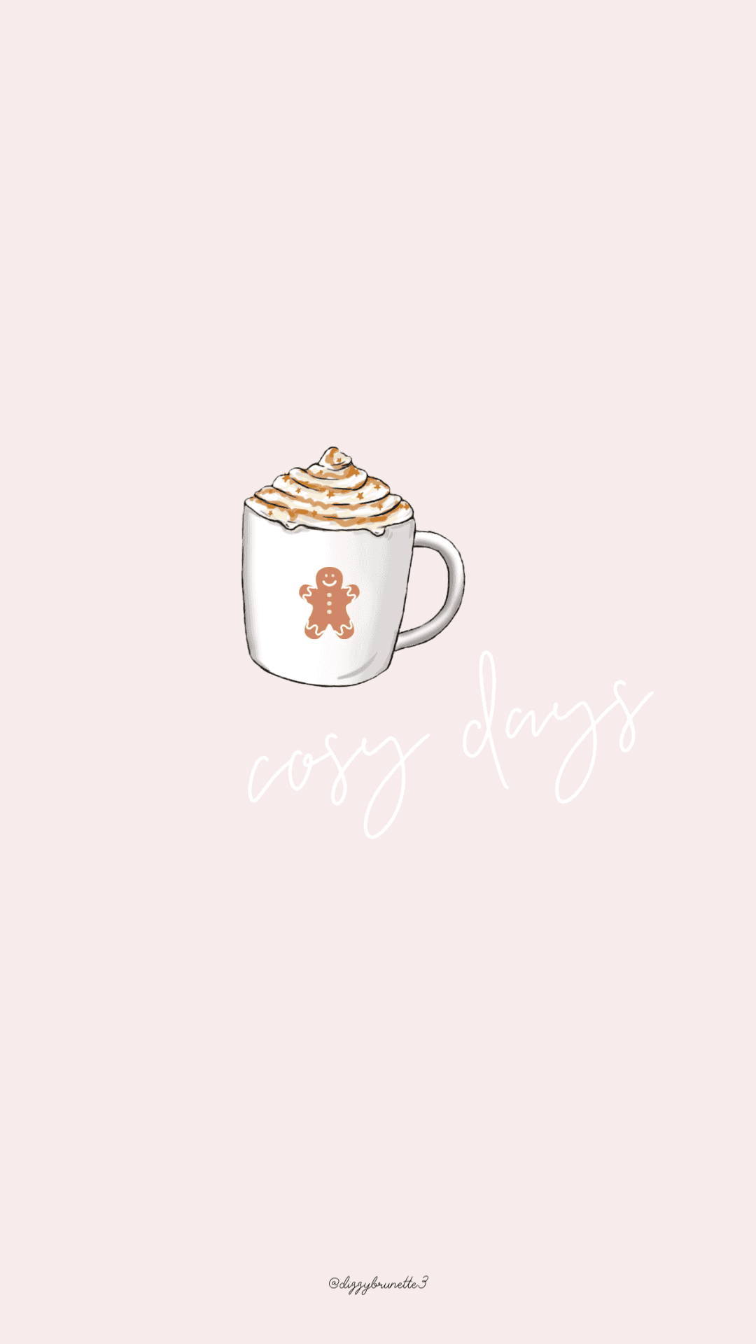 Festligt julesneelandskab. Wallpapers
