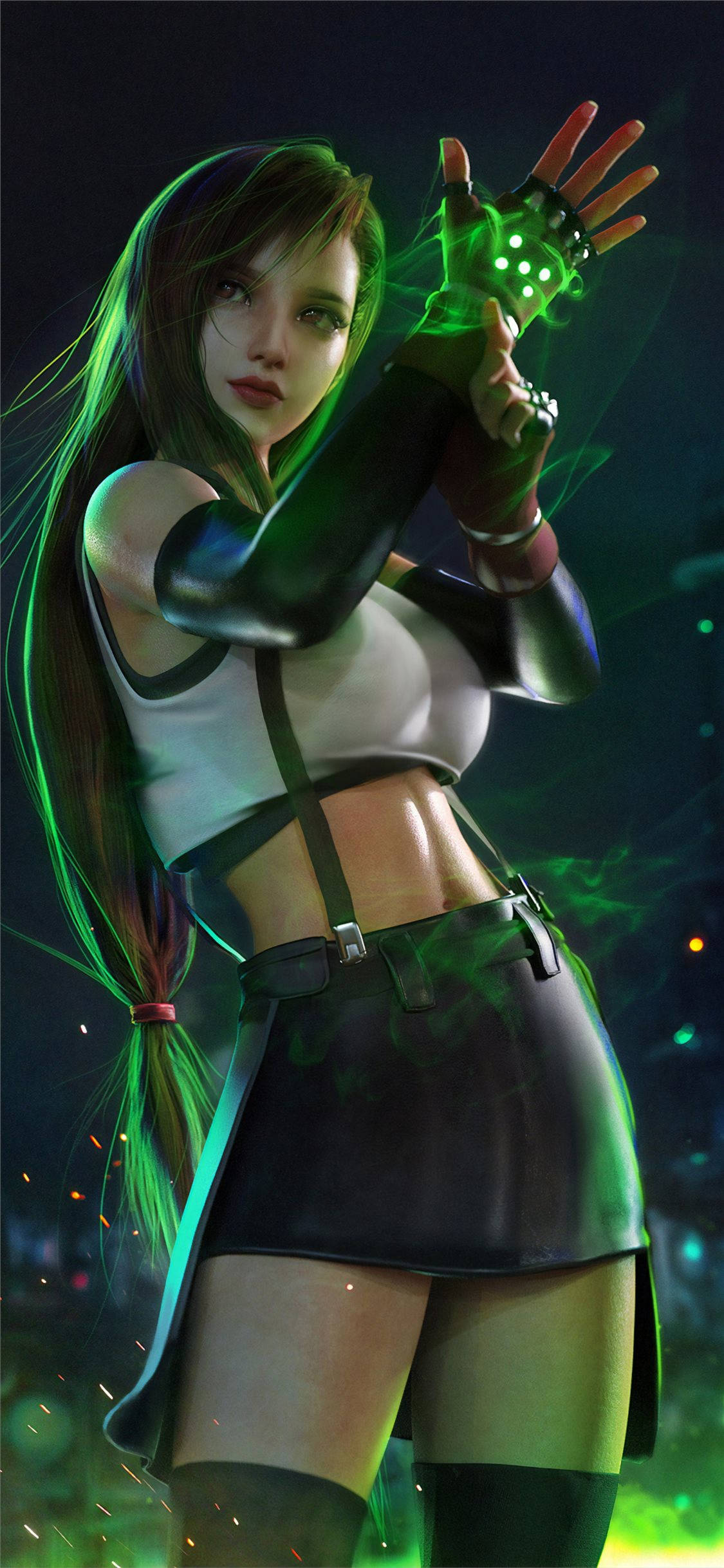 Final Fantasy iPhone Tifa Lockhart Wallpapers