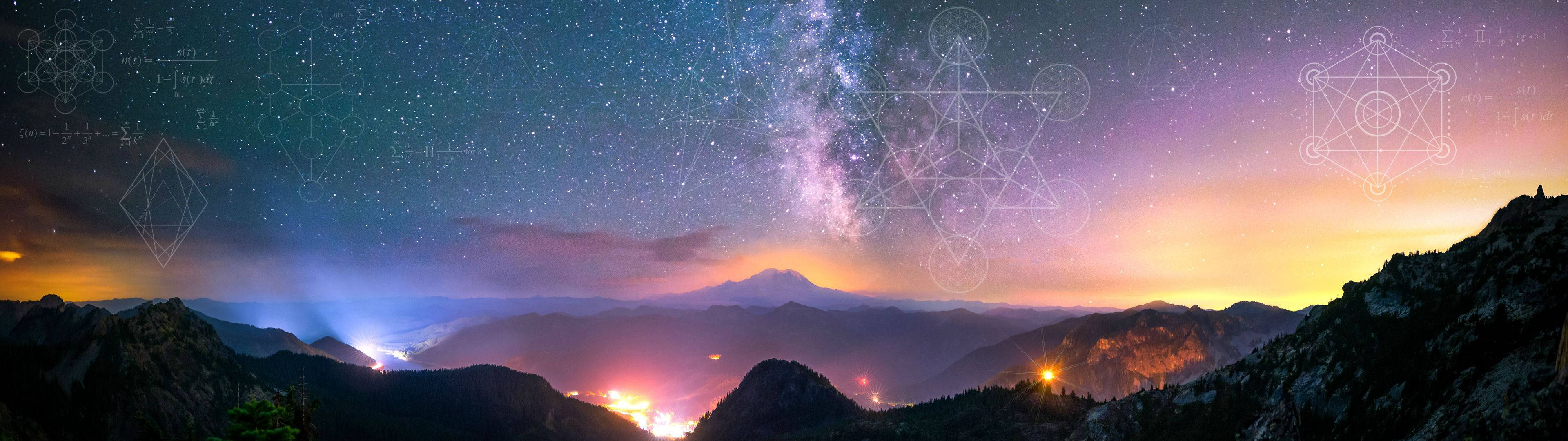 Find trøst i matematikkens skønhed Wallpapers
