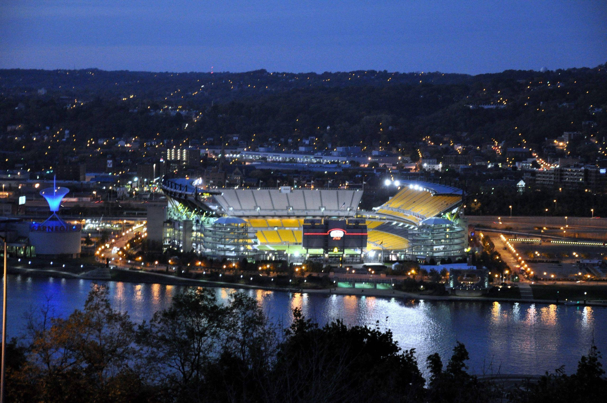 Fjern udsigt til Pittsburgh Baseball Wallpapers
