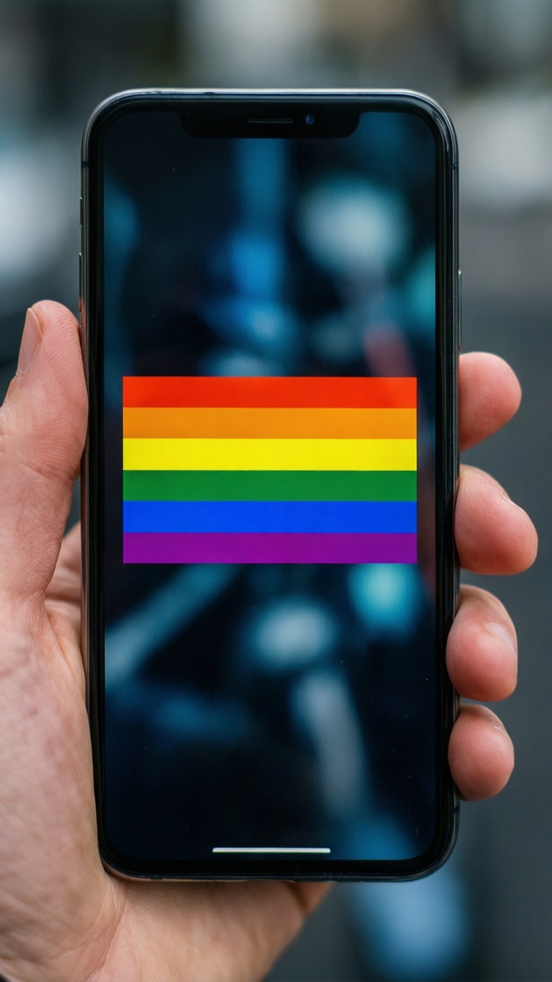 Flag på telefonskærm Wallpapers