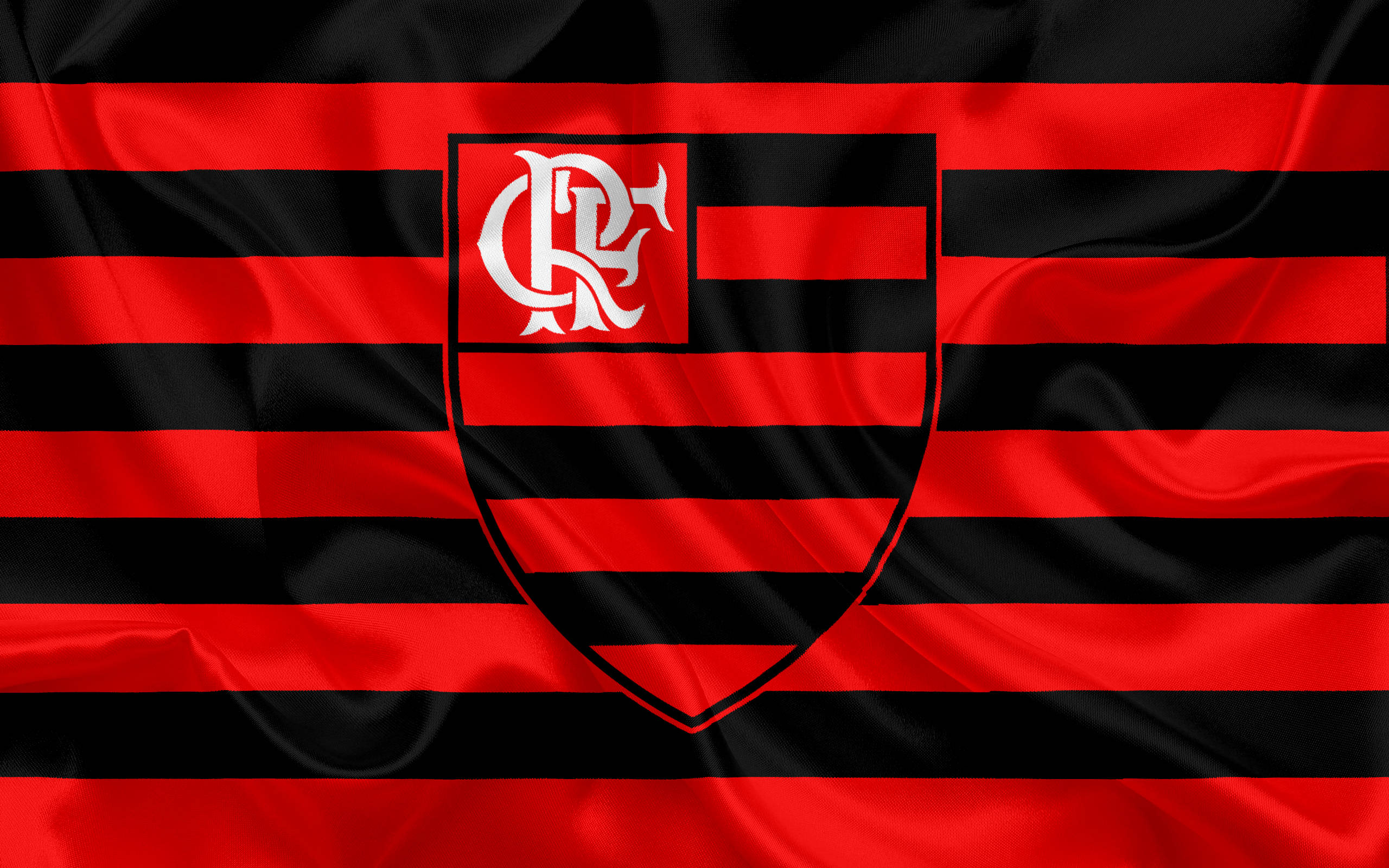 Flamengo FC Logo Vandrette Striber Wallpapers