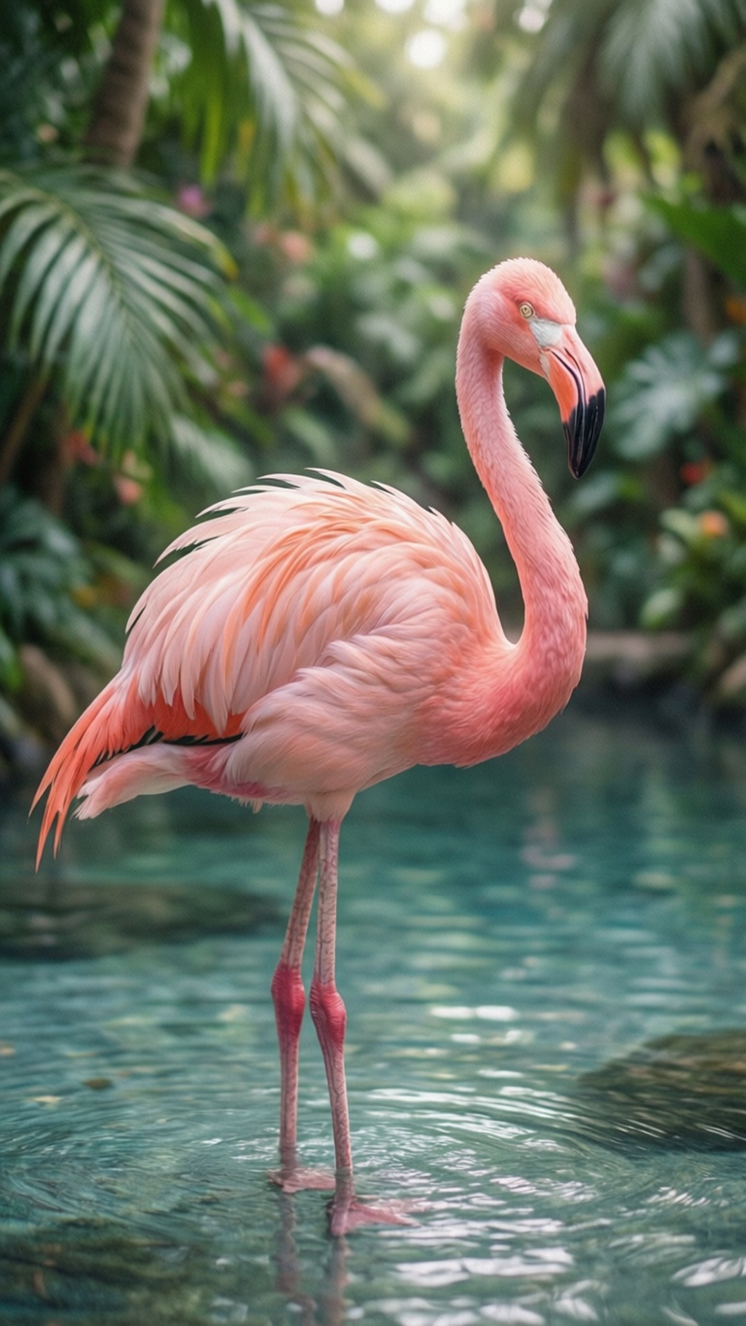 Flamingo Drømmerosa Wallpapers