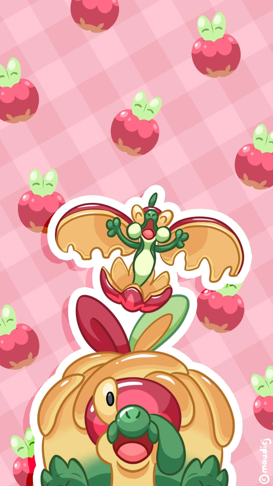Flapple over Appletun Wallpapers