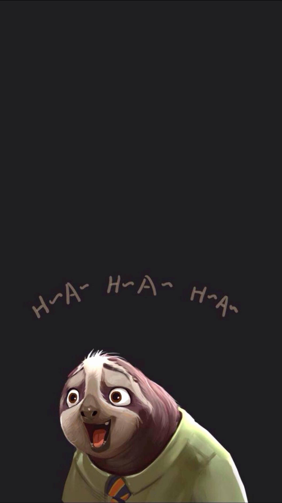 Flash Slothmore iPhone SE Wallpapers