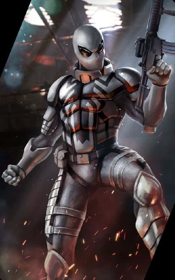 Flash Thompson i aktion Wallpapers