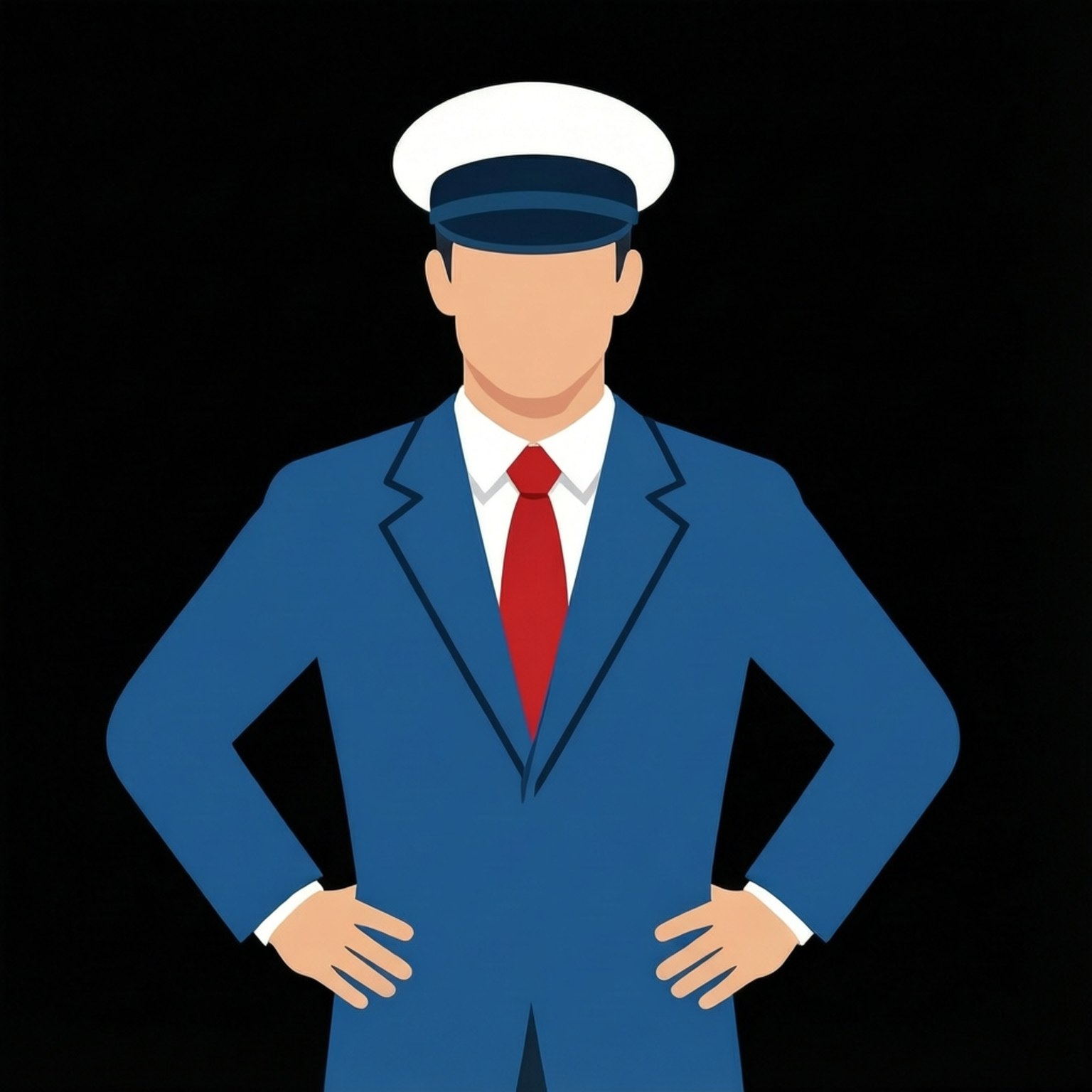 Flat Vector Kaptajn Wallpapers