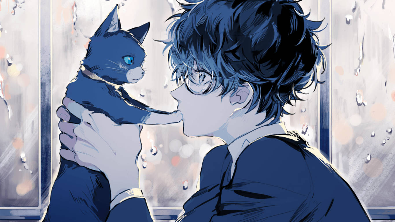 Flot anime-dreng Akira kat Wallpapers