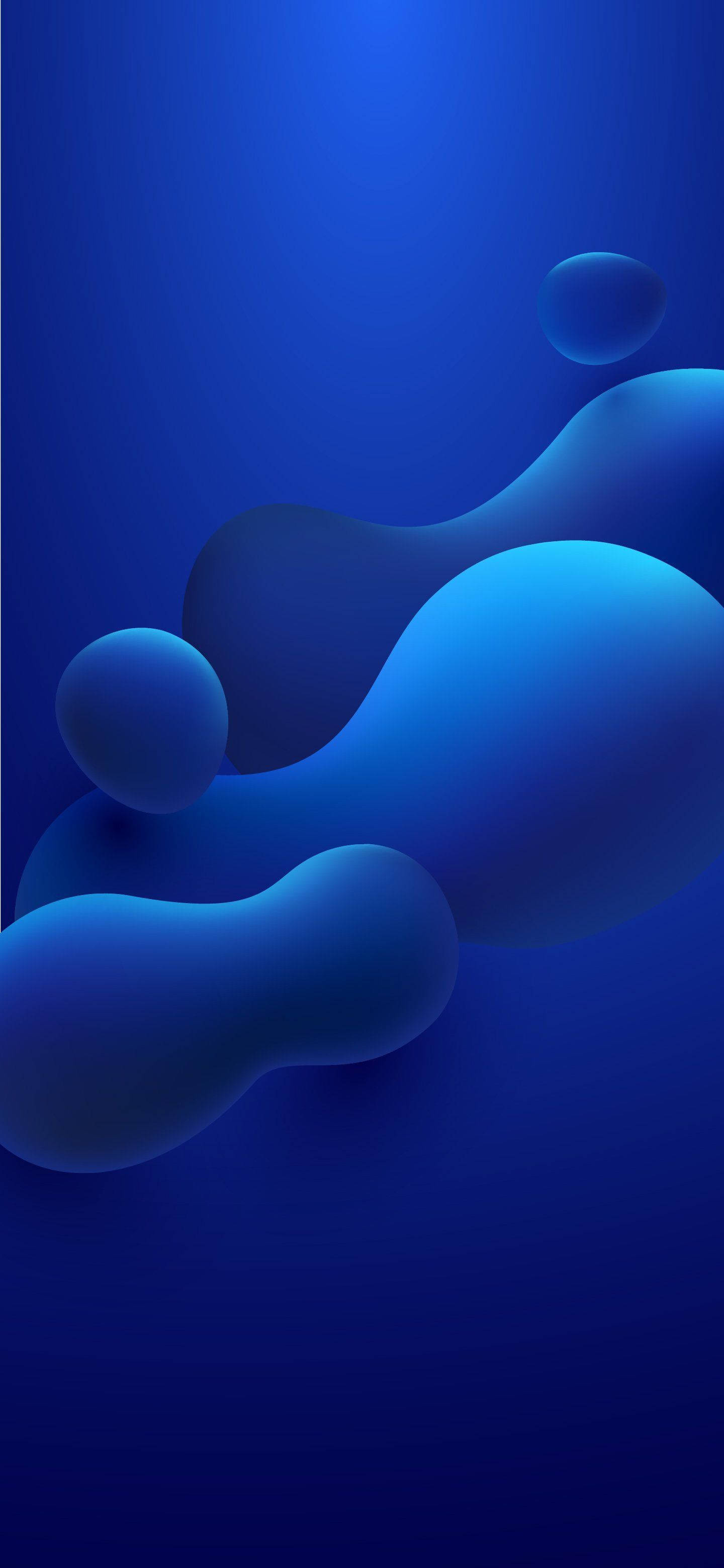 Flydende Blå iPhone Wallpapers