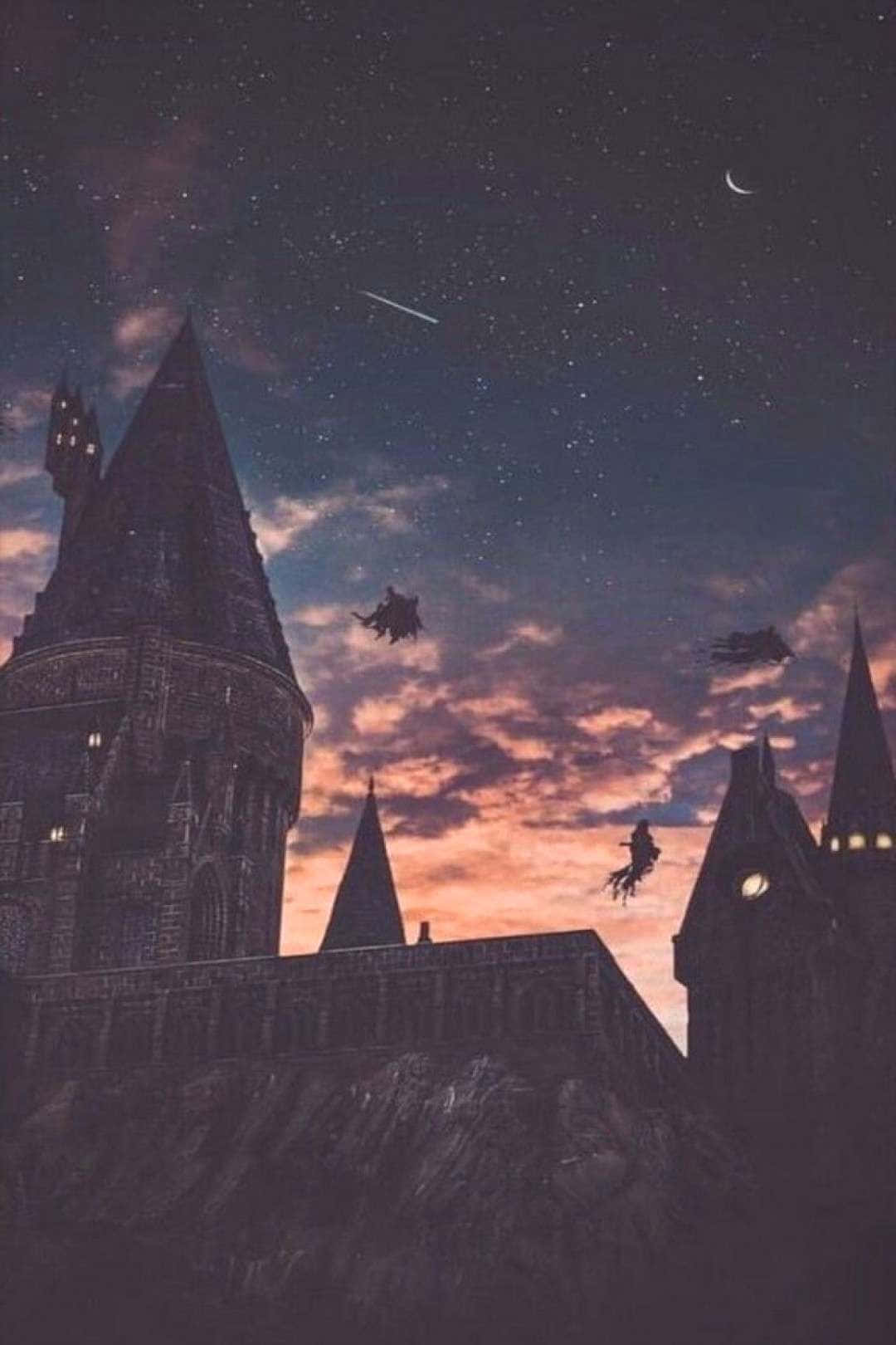 Flyv væk til Hogwarts Wallpapers