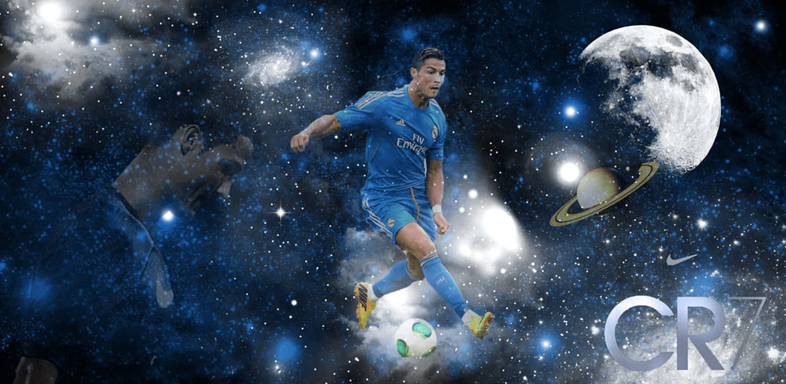 Fodbold Galaxy Cristiano Ronaldo Plakat Wallpapers
